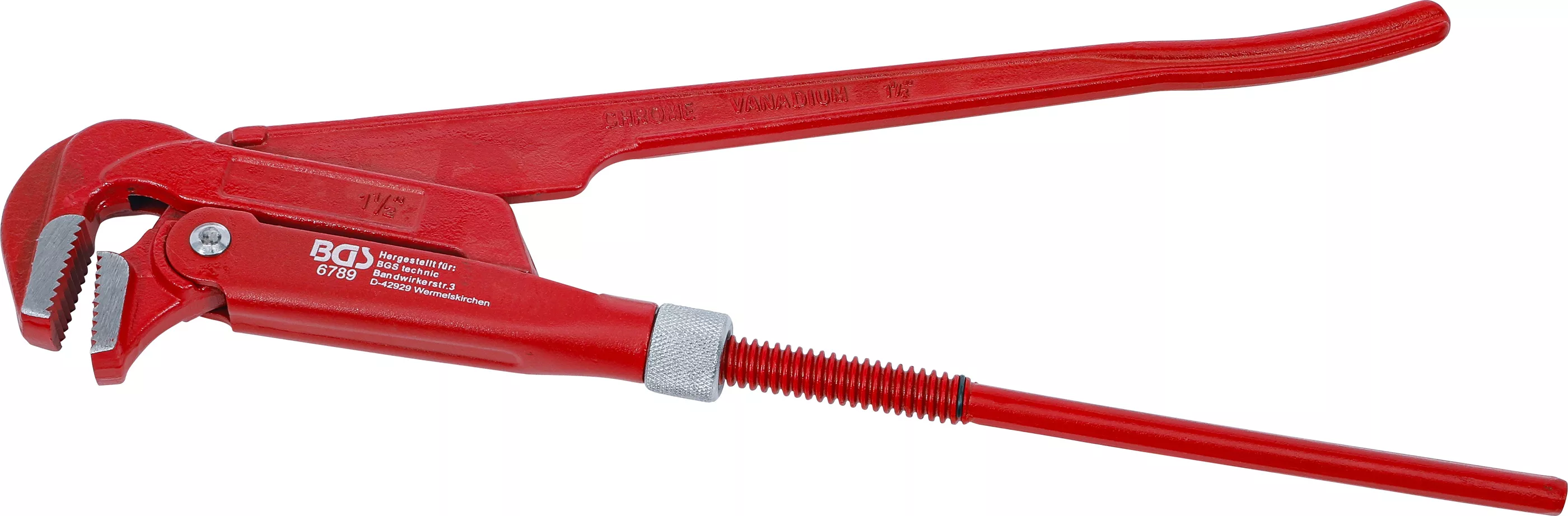 Cleşti - Cleste cotit pentru tevi | 38 mm - 1,5" | forma suedeza