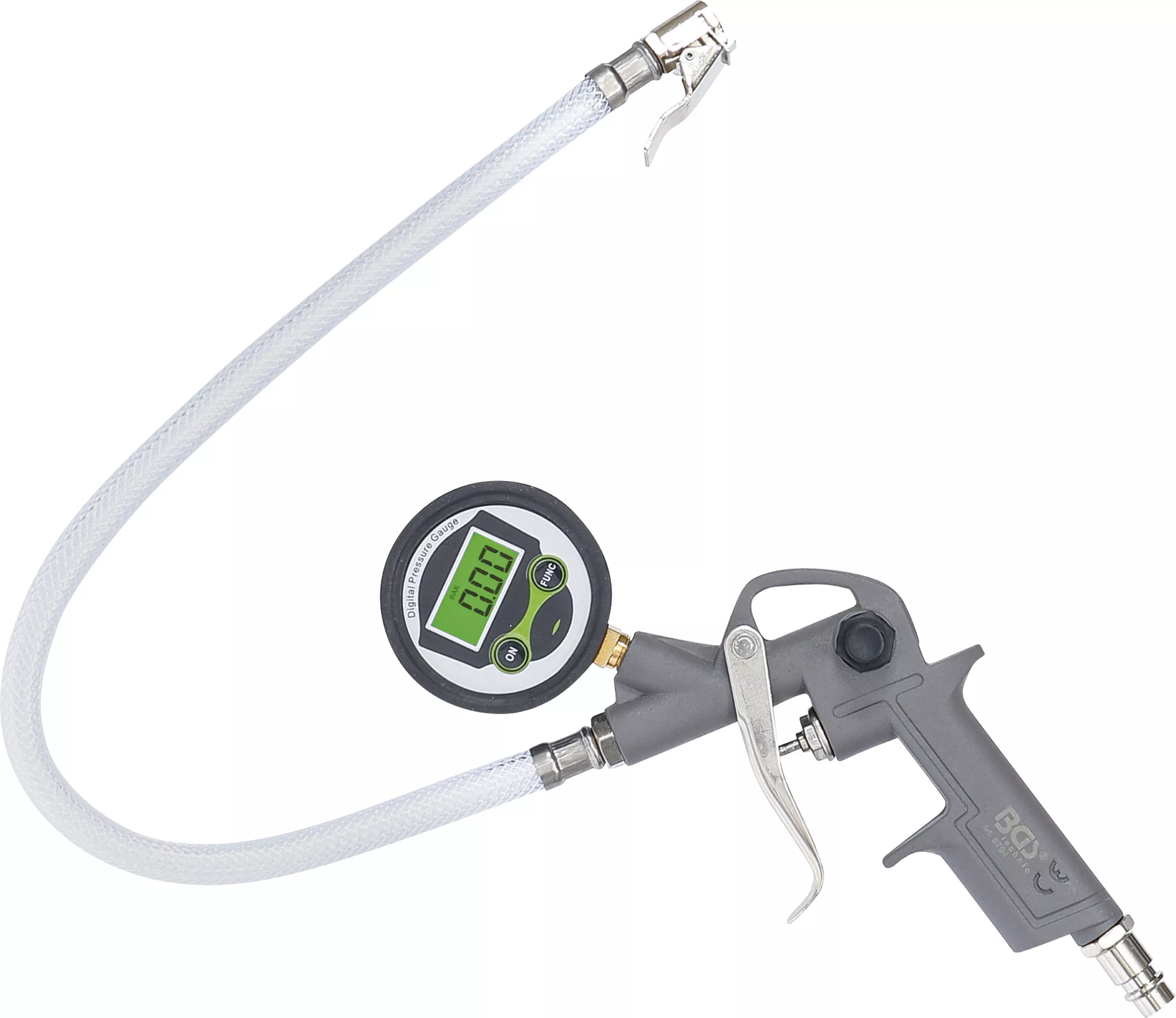 Dispozitiv de umplere anvelope - Pistol de umflare pneuri pneumatic | digital | 0 - 8 bar