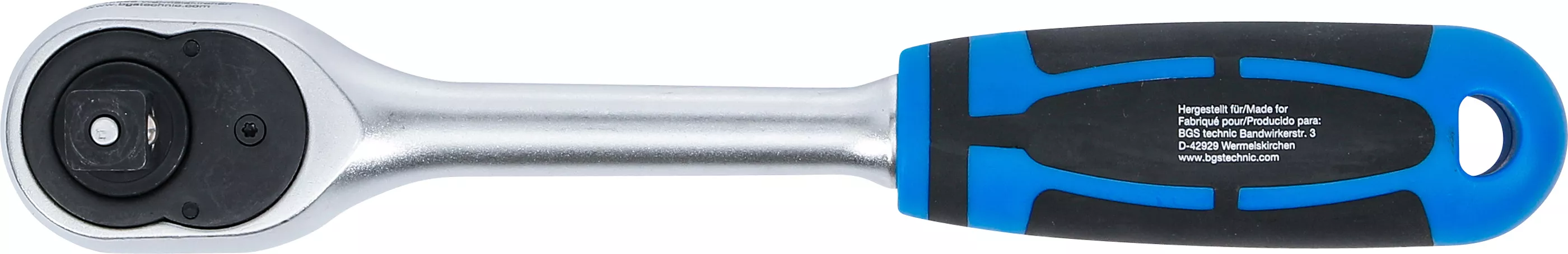 Clichet reversibil | executie dreapta | cu dantura fina | 12,5 mm (1/2") [5]