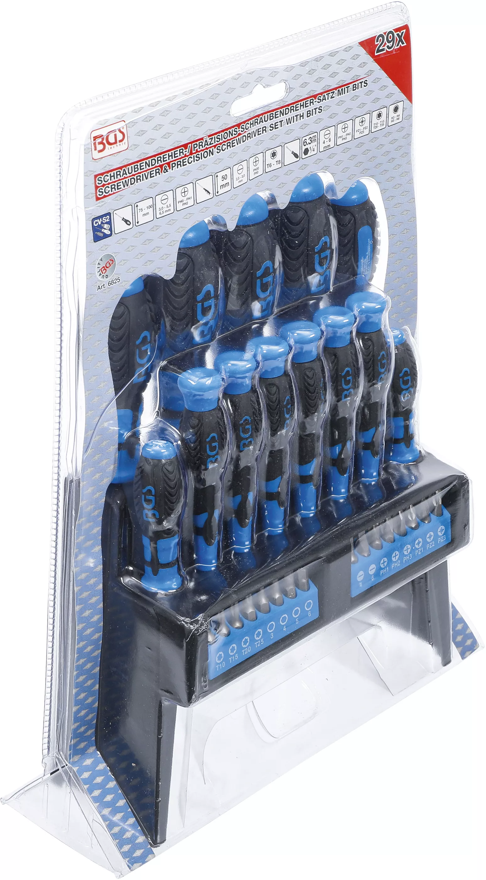Set surubelnite | cu sortiment de biti | in suport de plastic | 29 piese [4]