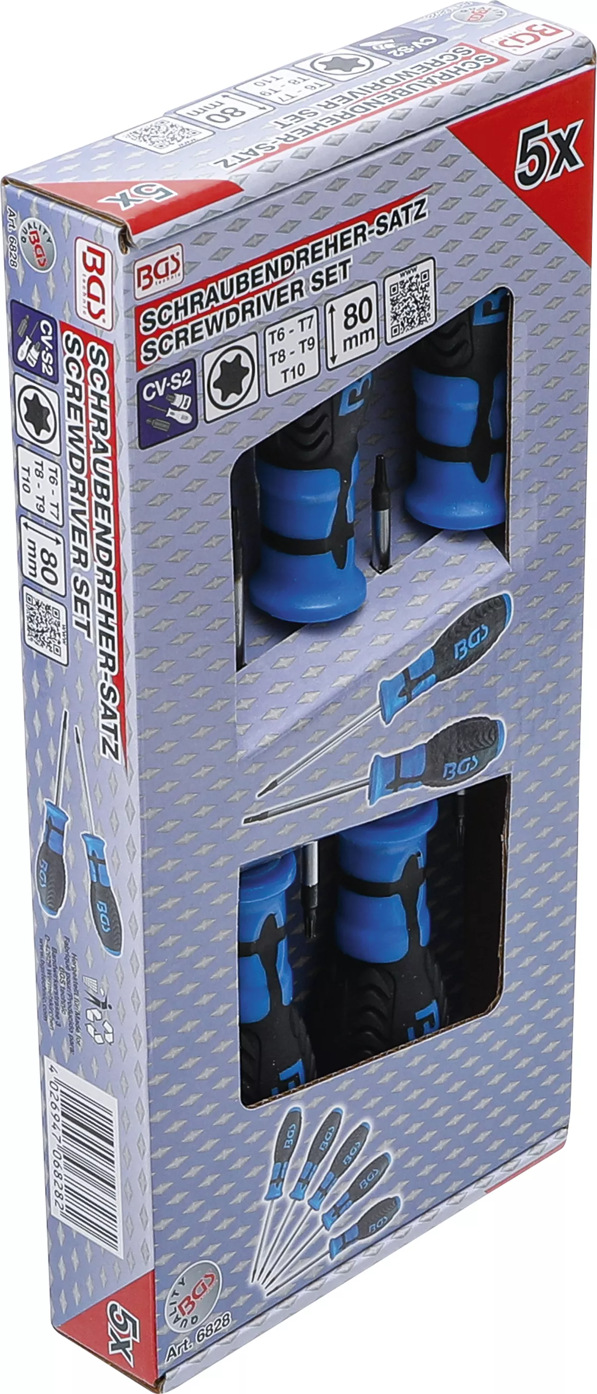 Set surubelnite | Profil T (pentru Torx) | T6 - T10 | 5 piese [3]