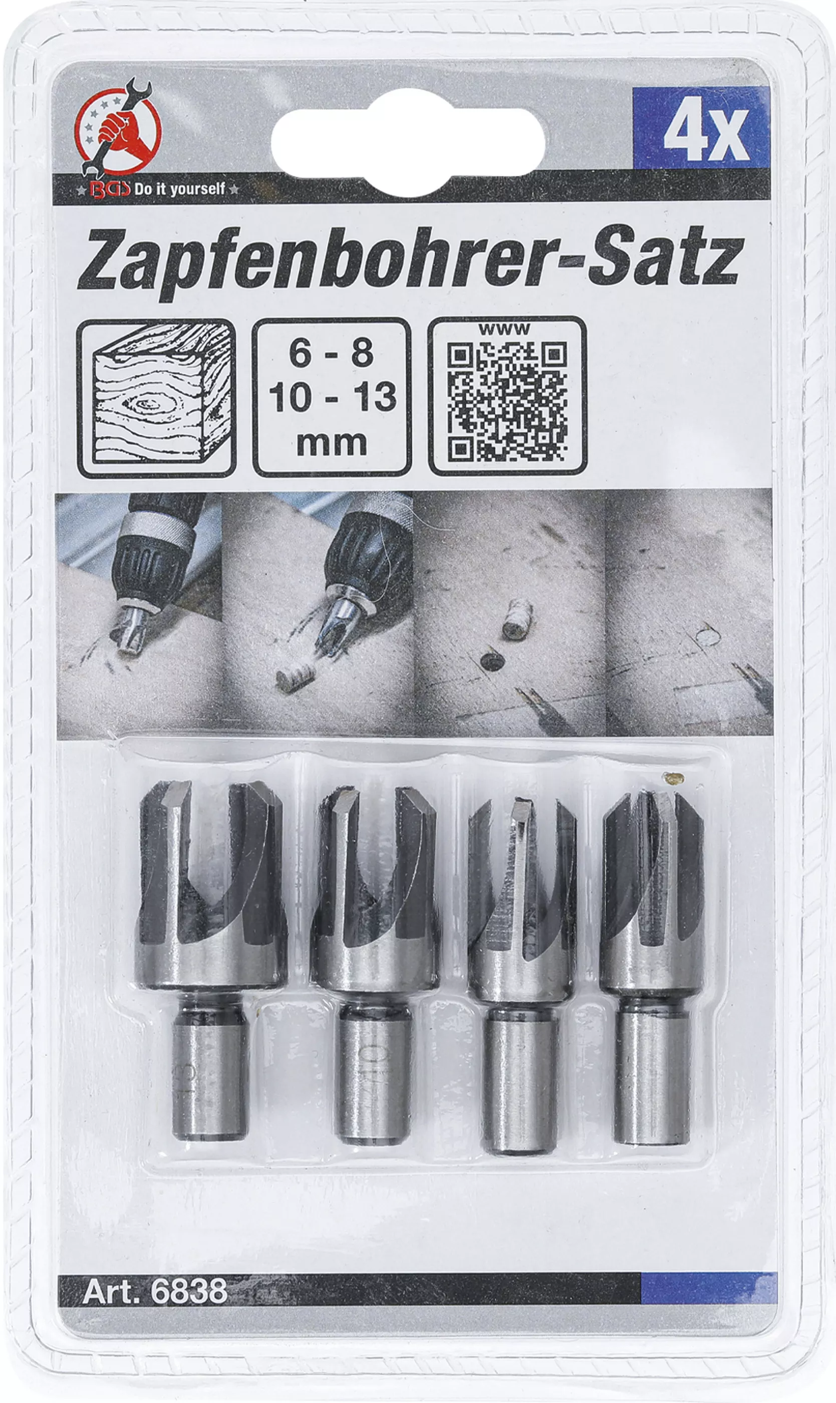 Set burghie carotiere | 6 - 8 - 10 - 13 mm | 4 piese [3]