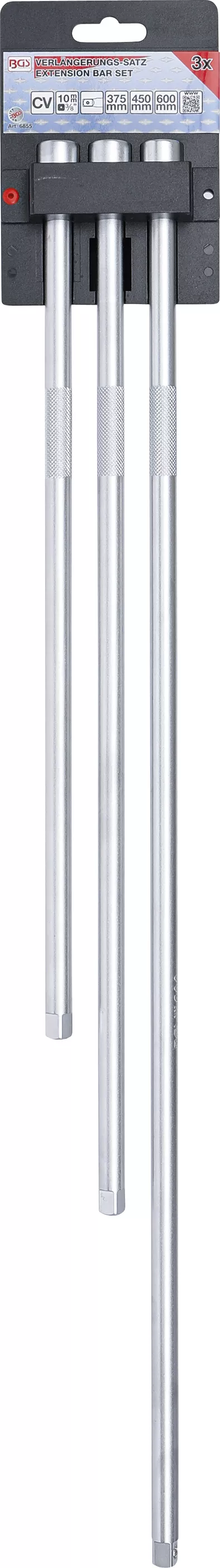 Set prelungitoare | 10 mm (3/8") | 375 / 450 / 600 mm | 3 piese [4]