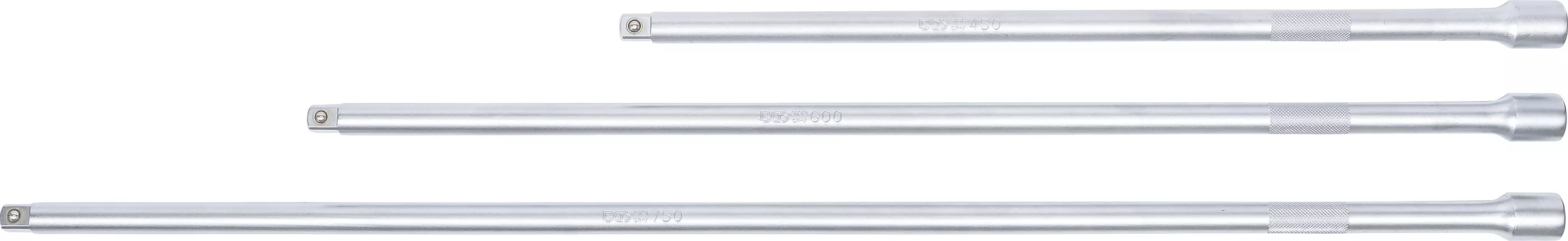 Set prelungitoare | 12,5 mm (1/2") | 450 / 600 / 750 mm | 3 piese [3]
