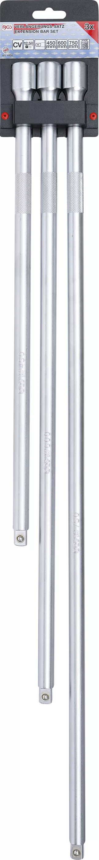 Set prelungitoare | 12,5 mm (1/2") | 450 / 600 / 750 mm | 3 piese [4]