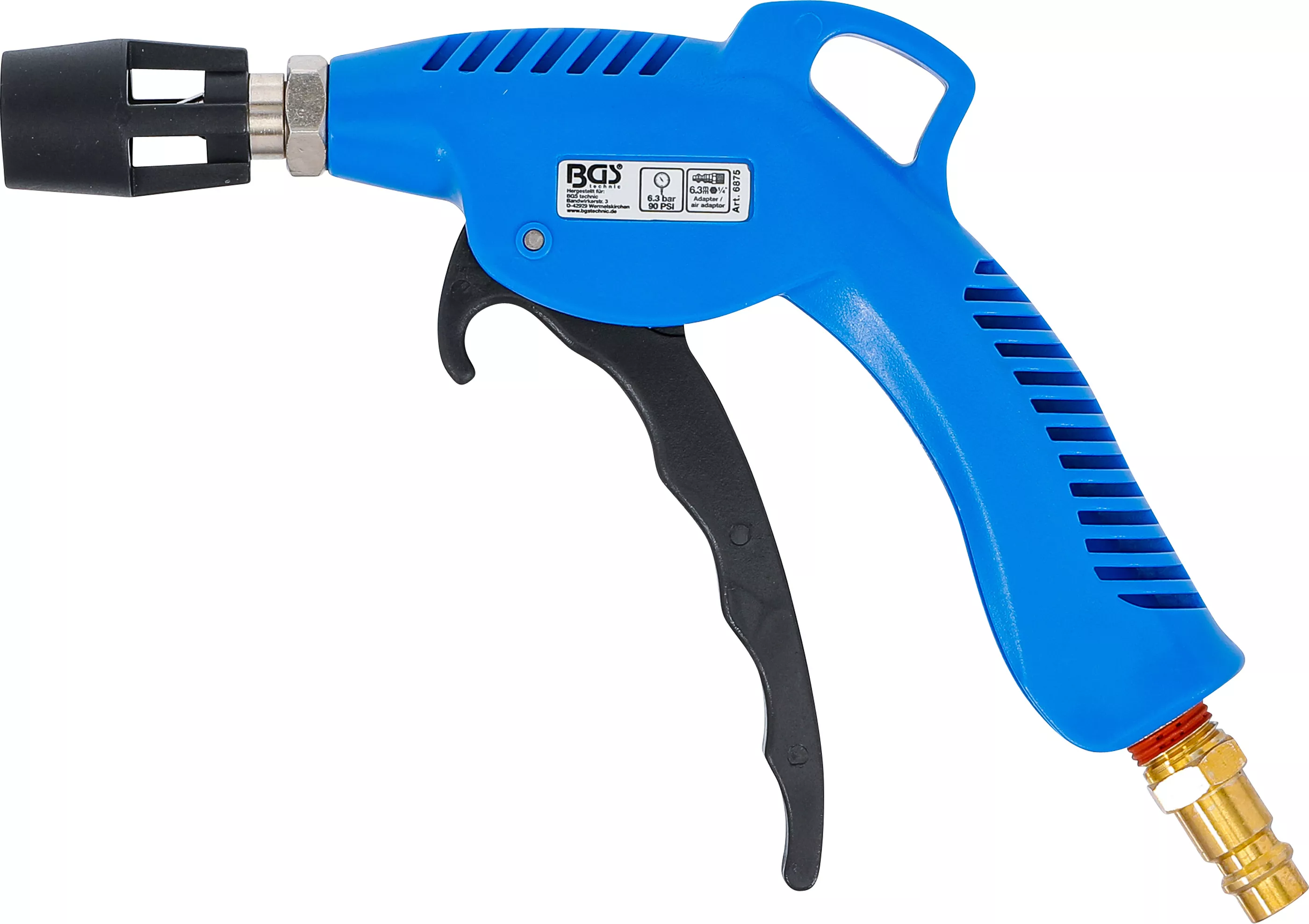 Pistol de suflat cu aer comprimat | cu duza ejector [5]