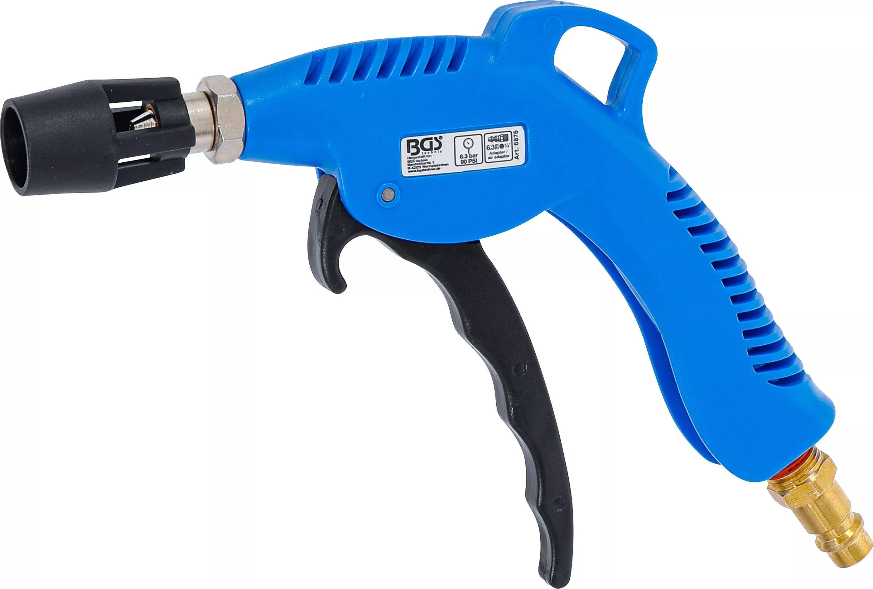 Pistol de suflat cu aer comprimat | cu duza ejector [1]