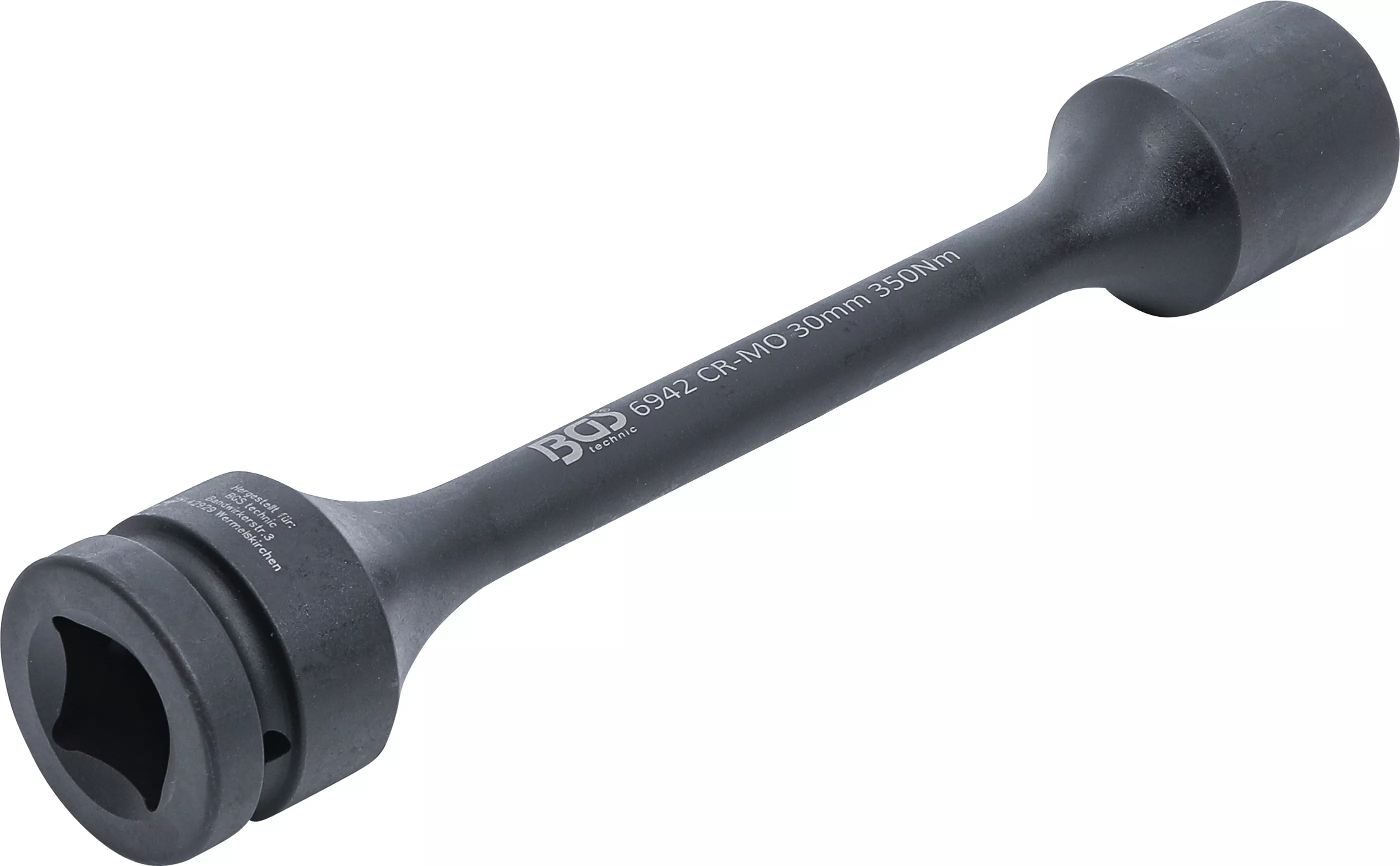 Cap atasabil hexagonal pentru cheie de impact cu torsiune | 25 mm (1") | 30 mm | 350 Nm [2]
