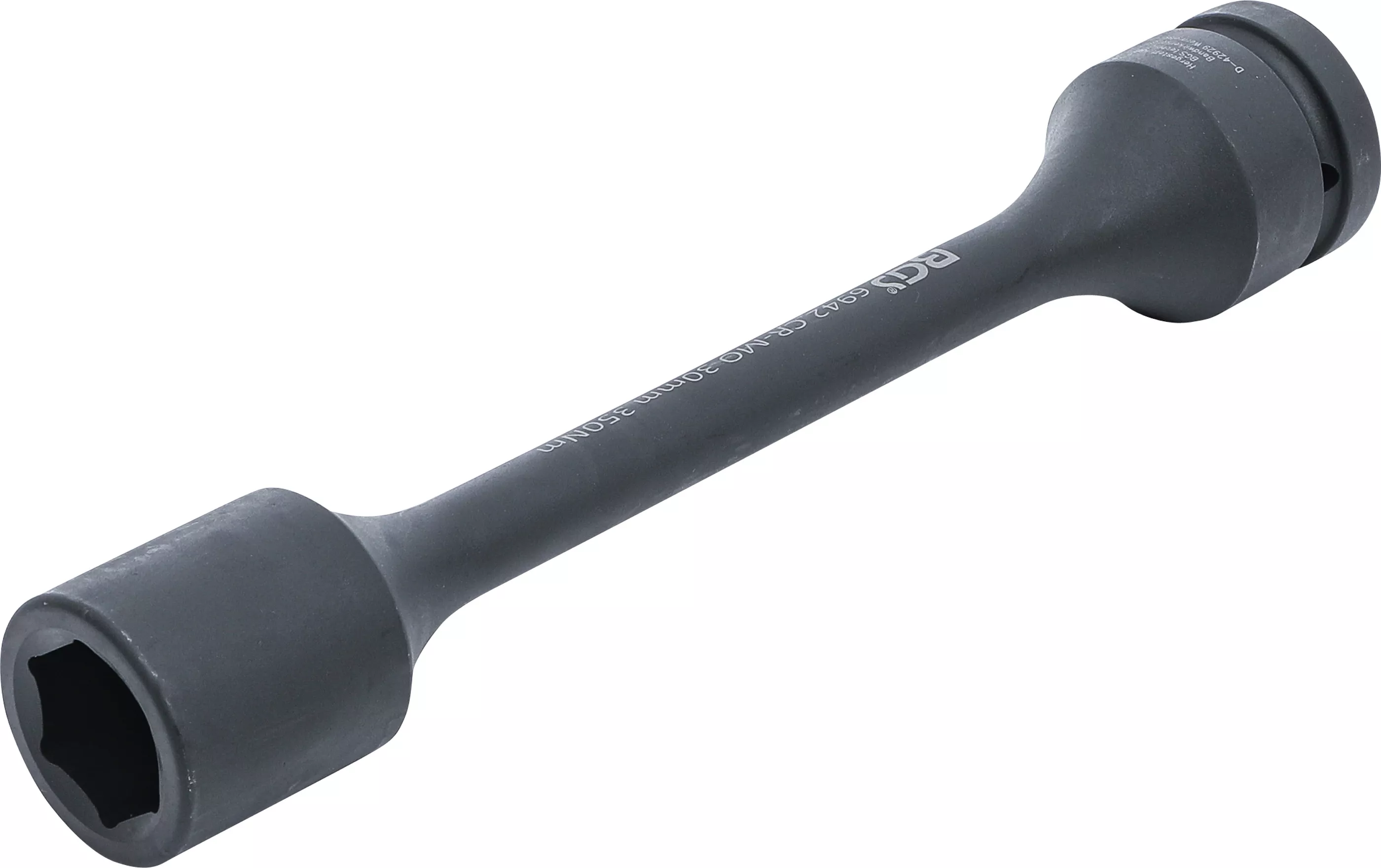 Cap atasabil hexagonal pentru cheie de impact cu torsiune | 25 mm (1") | 30 mm | 350 Nm [1]