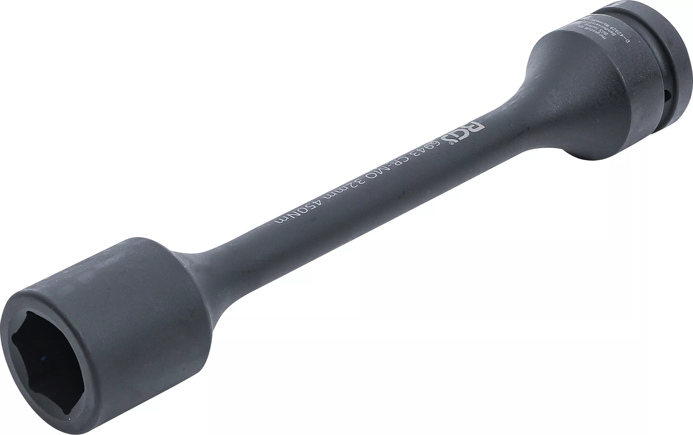 Cap atasabil hexagonal pentru cheie de impact cu torsiune | 25 mm (1") | 32 mm | 450 Nm [1]
