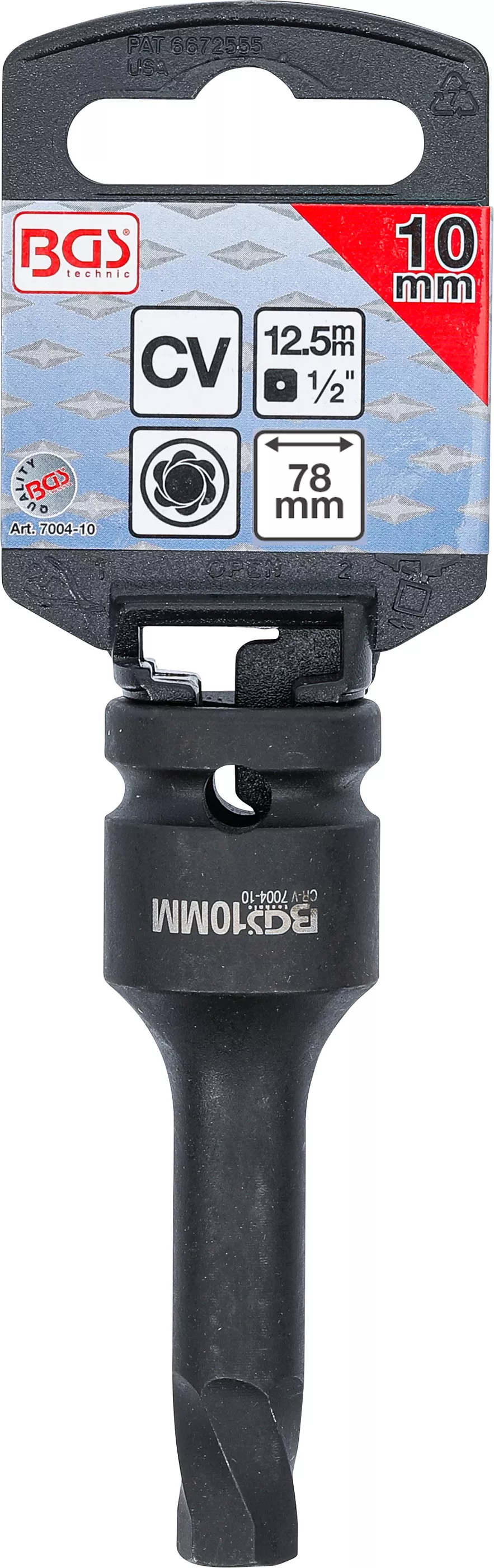Extractoare de suruburi | Actionare patrat interior 12,5 mm (1/2") | pentru hexagon interioruri defecte 10 mm [2]