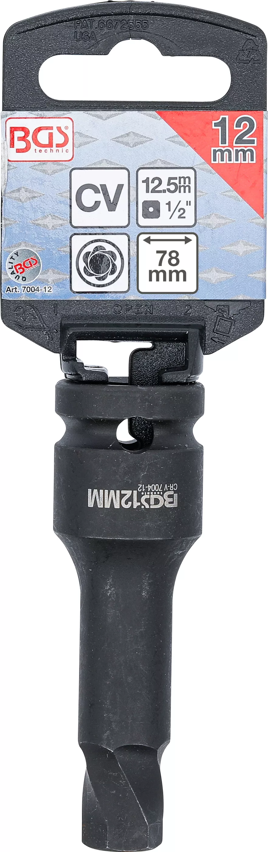 Extractoare de suruburi | Actionare patrat interior 12,5 mm (1/2") | pentru hexagon interioruri defecte 12 mm [2]