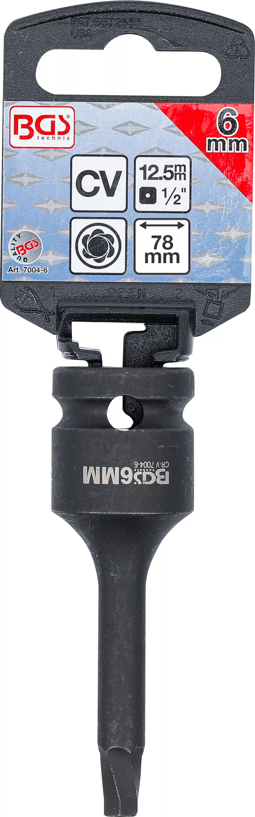 Extractoare de suruburi | Actionare patrat interior 12,5 mm (1/2") | pentru hexagon interioruri defecte 6 mm [2]