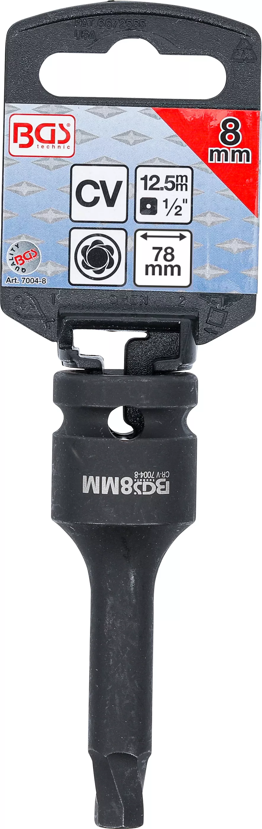 Extractoare de suruburi | Actionare patrat interior 12,5 mm (1/2") | pentru hexagon interioruri defecte 8 mm [2]