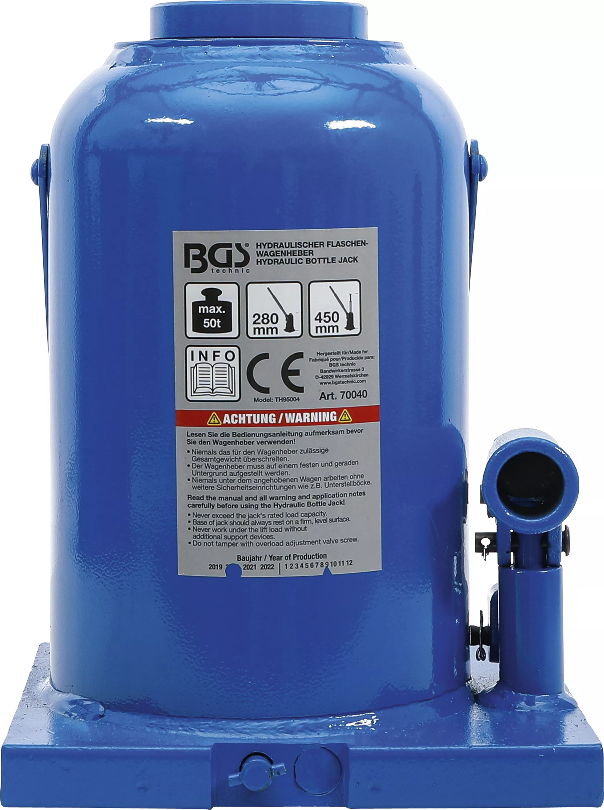 Cric hidraulic cu palan | 50 t [3]