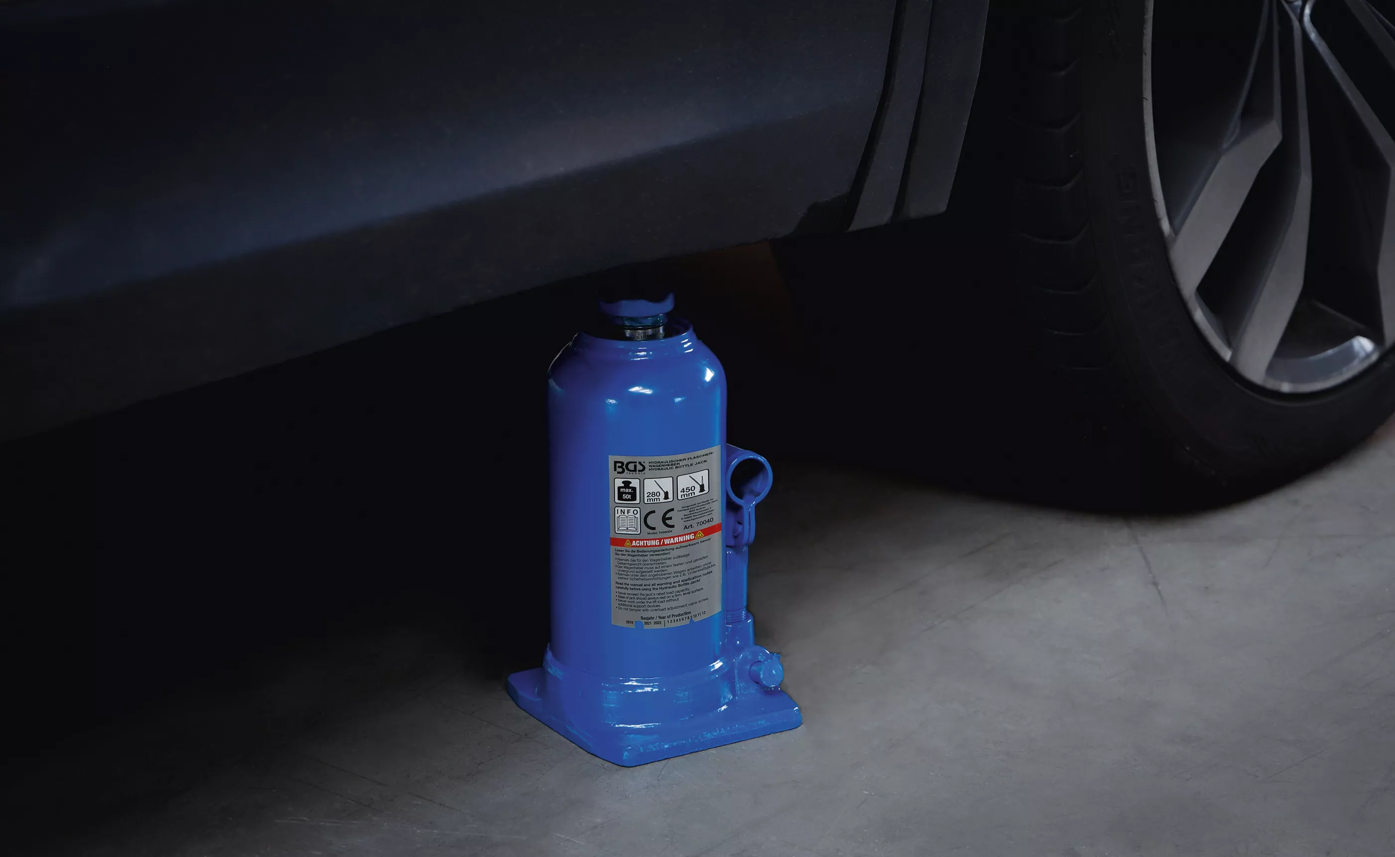 Cric hidraulic cu palan | 50 t [5]