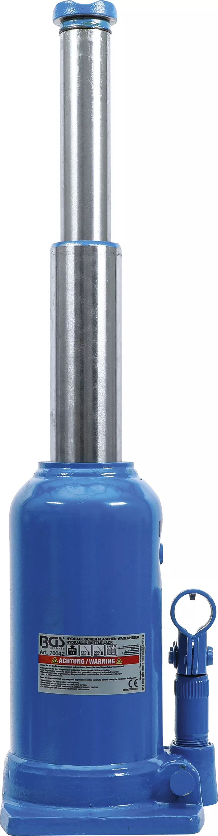 Cric hidraulic cu palan | cu piston dublu | 5 t [4]