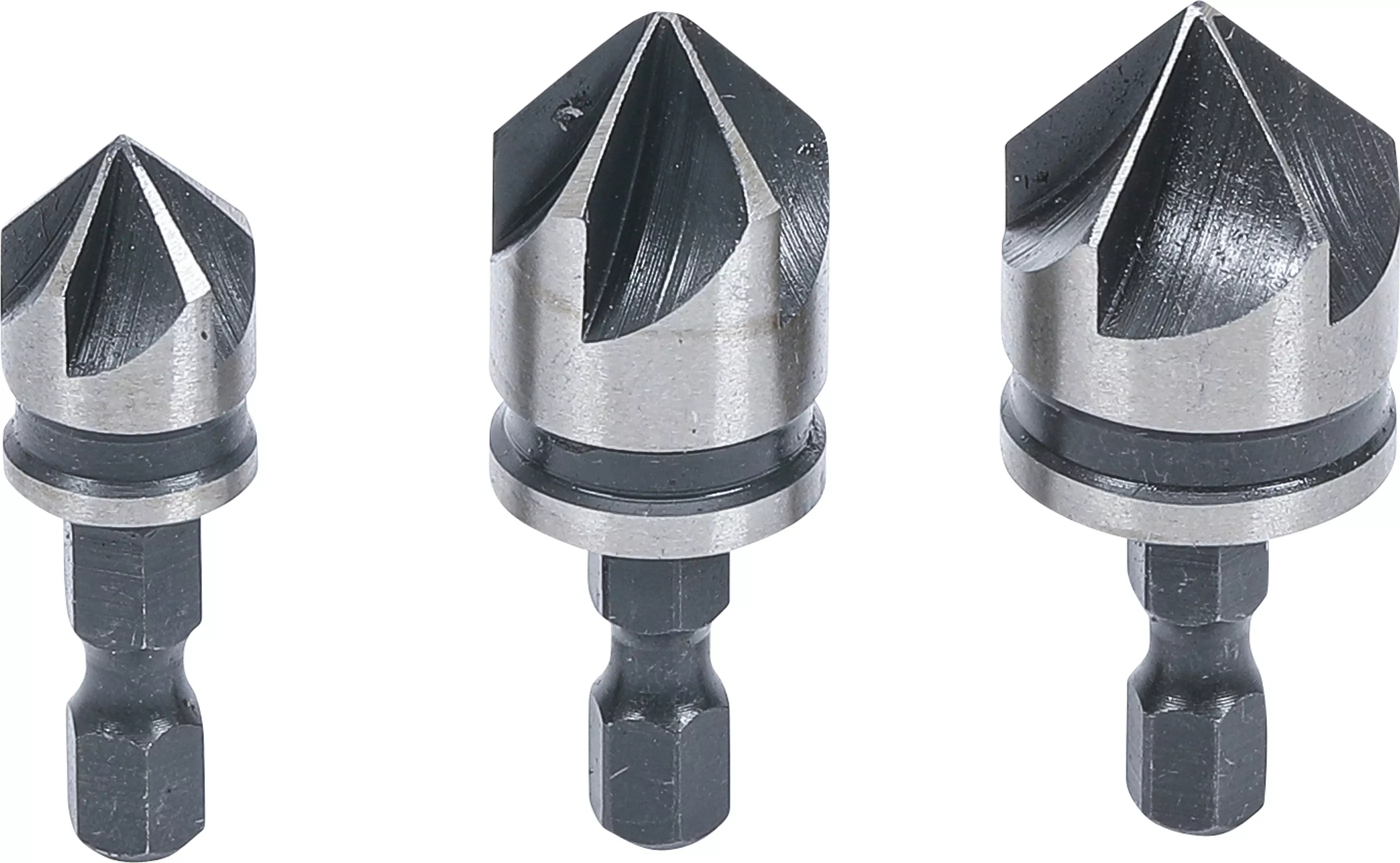 Set biti tesire | HSS | Antrenare 6,3 mm (1/4") | 12 - 16 - 19 mm | 3 piese [1]