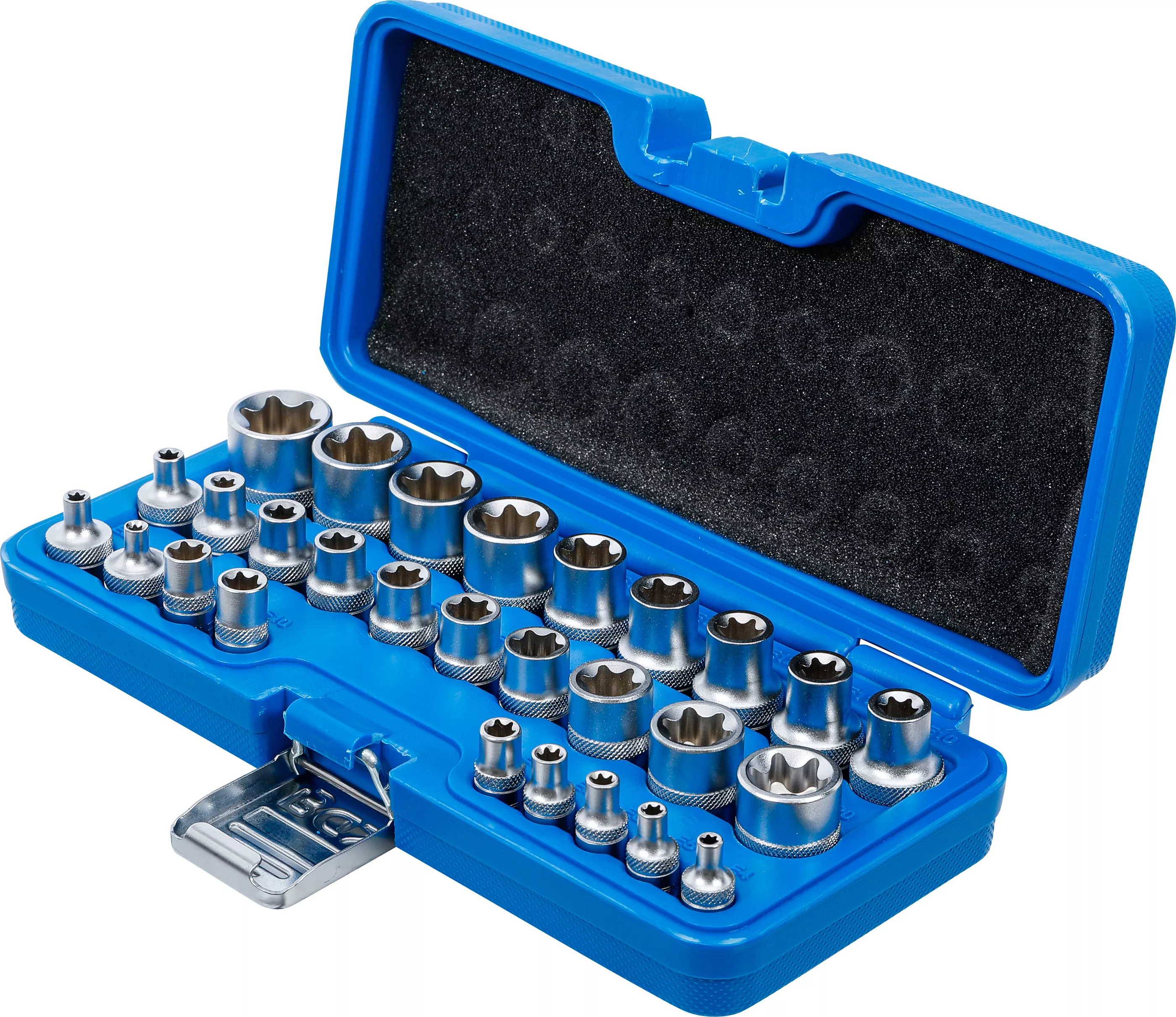 Set chei tubulare, Profil E | 6,3 mm (1/4") / 12,5 mm (1/2") | E4 - E24 | 28 piese [3]