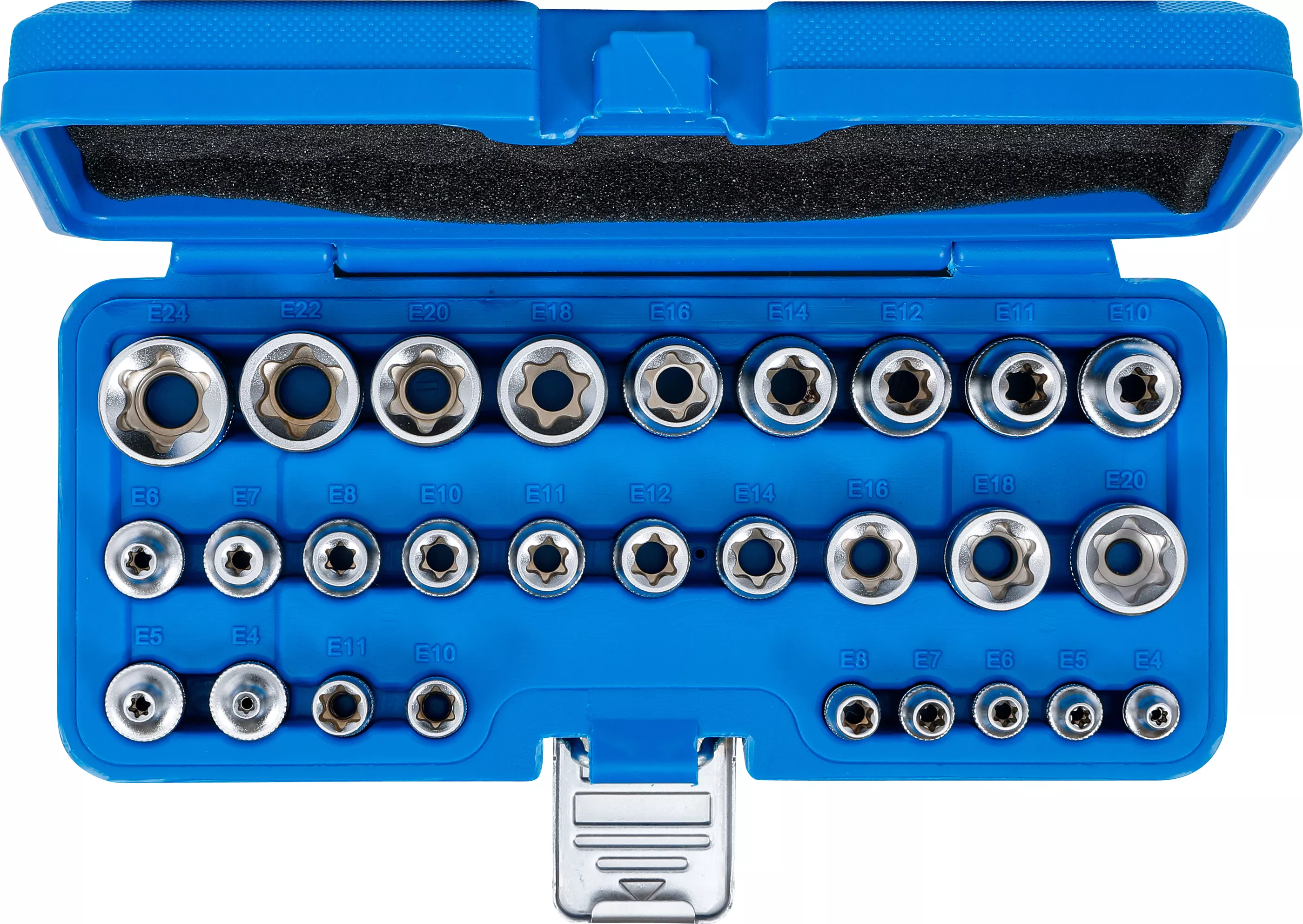 Set chei tubulare, Profil E | 6,3 mm (1/4") / 12,5 mm (1/2") | E4 - E24 | 28 piese [4]