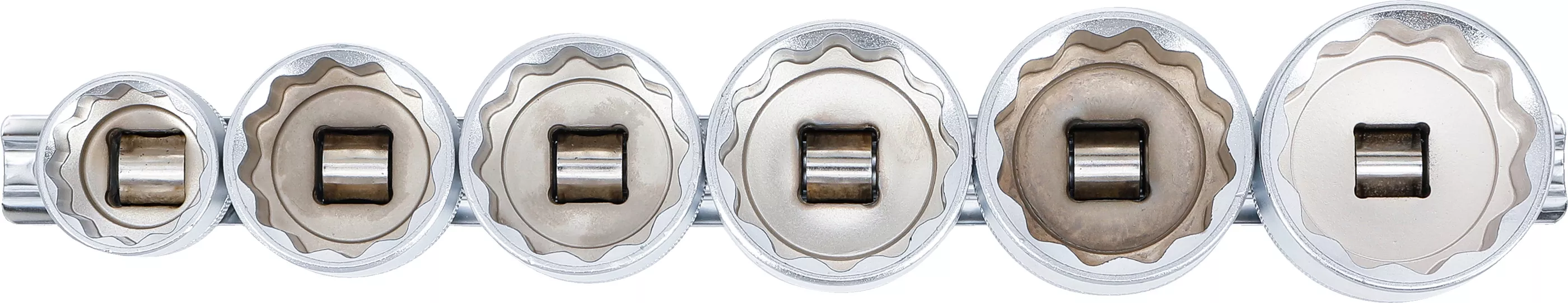 Set chei tubulare, 12 colturi | 12,5 mm (1/2") | 24 - 38 mm | 12 piese [3]