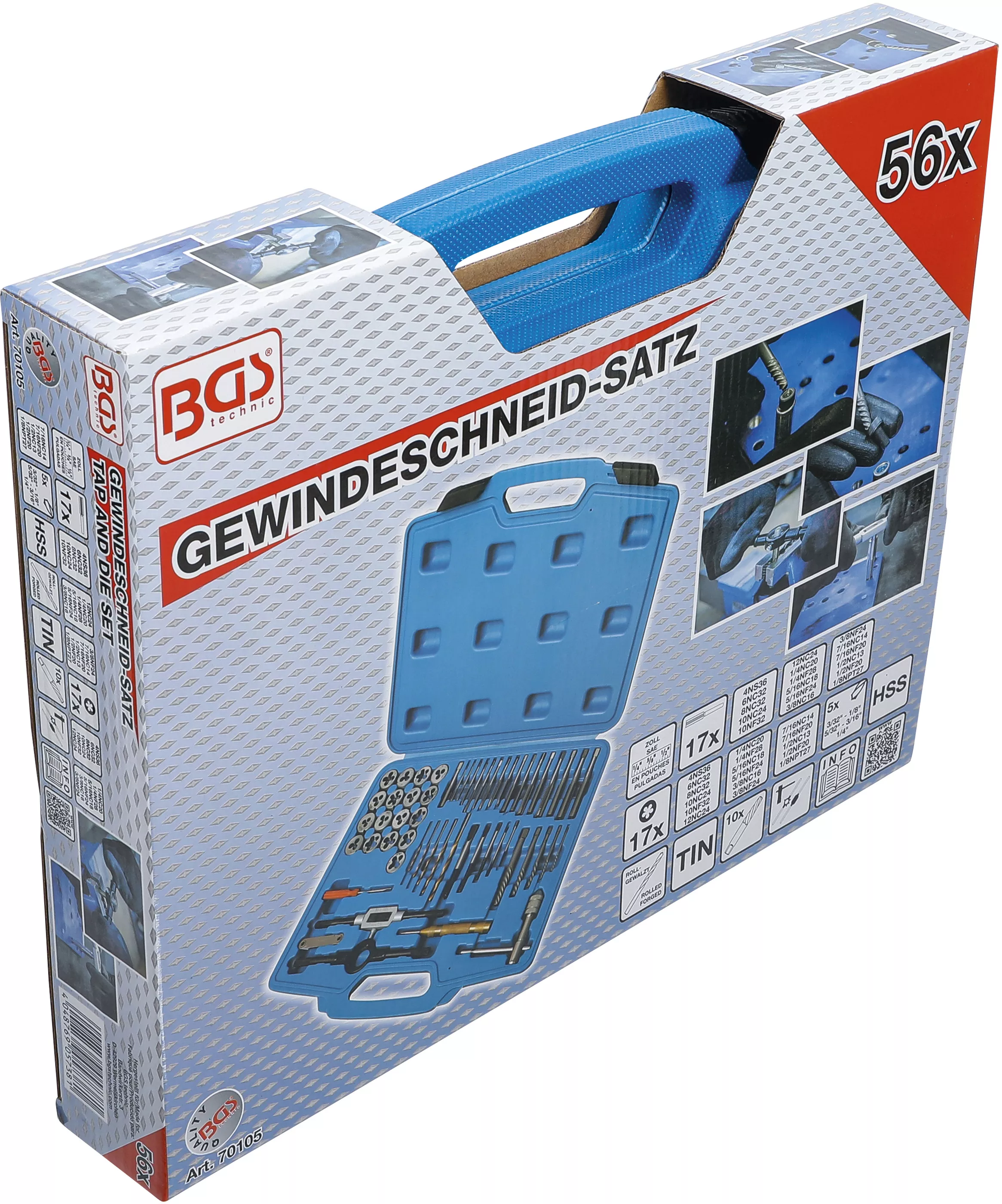 Set tarozi | toli | 1/4" - 1/2" | 56 piese [6]