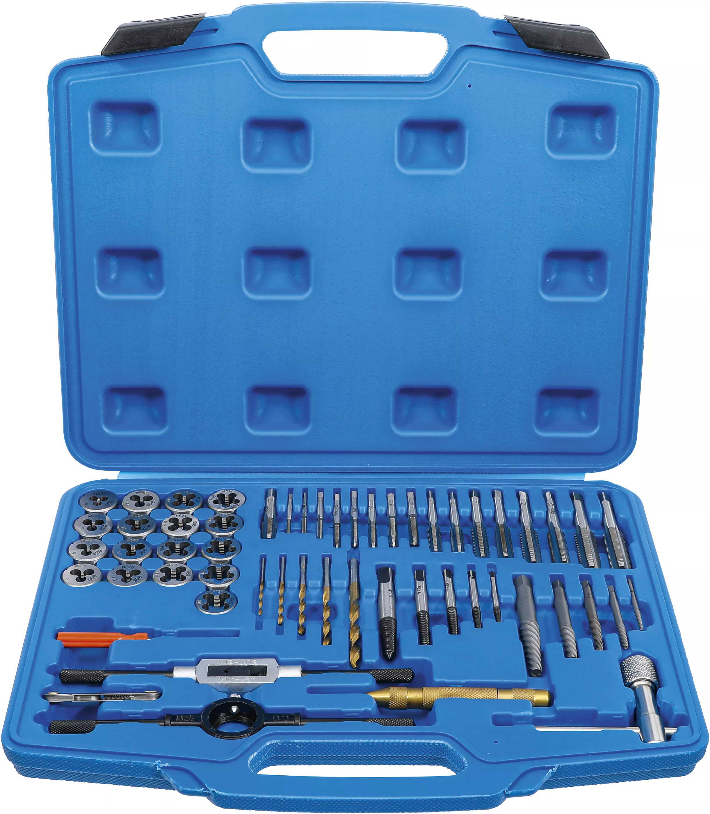 Tarozi şi filiere - Set tarozi | toli | 1/4" - 1/2" | 56 piese