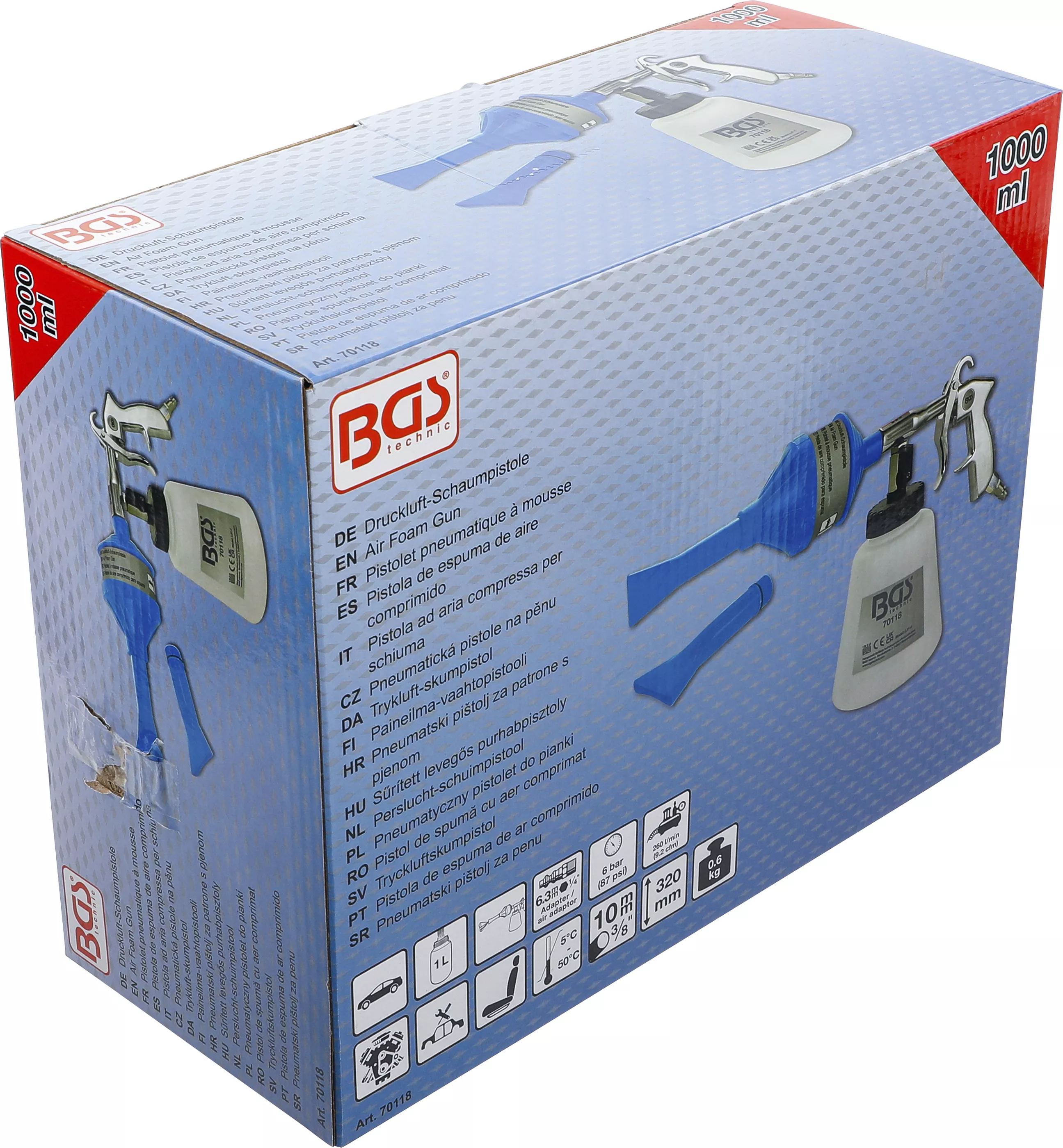 Pistol de spuma cu aer comprimat [4]