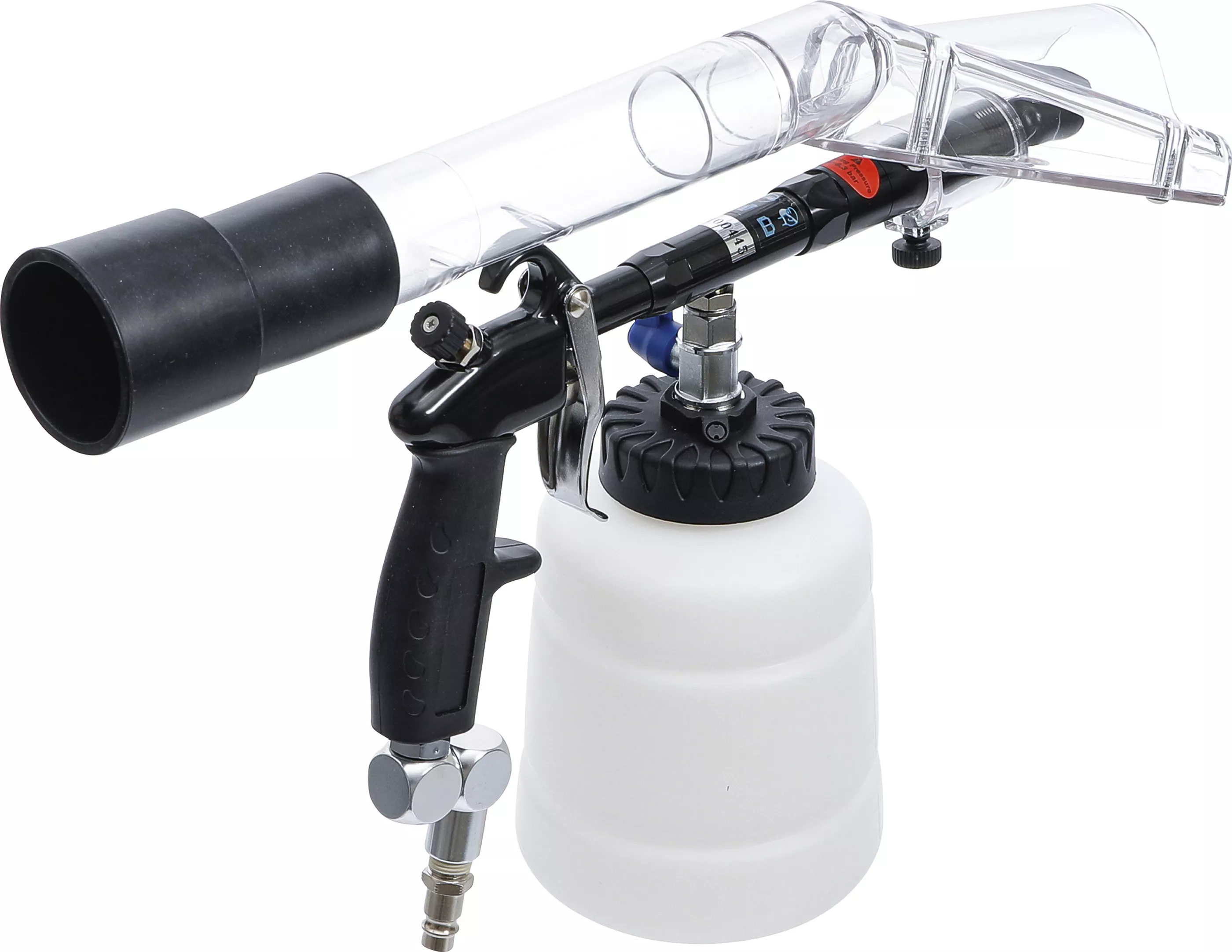 Pistol de curatare pneumatic cu perii si cap aspiratie | 7 piese [3]