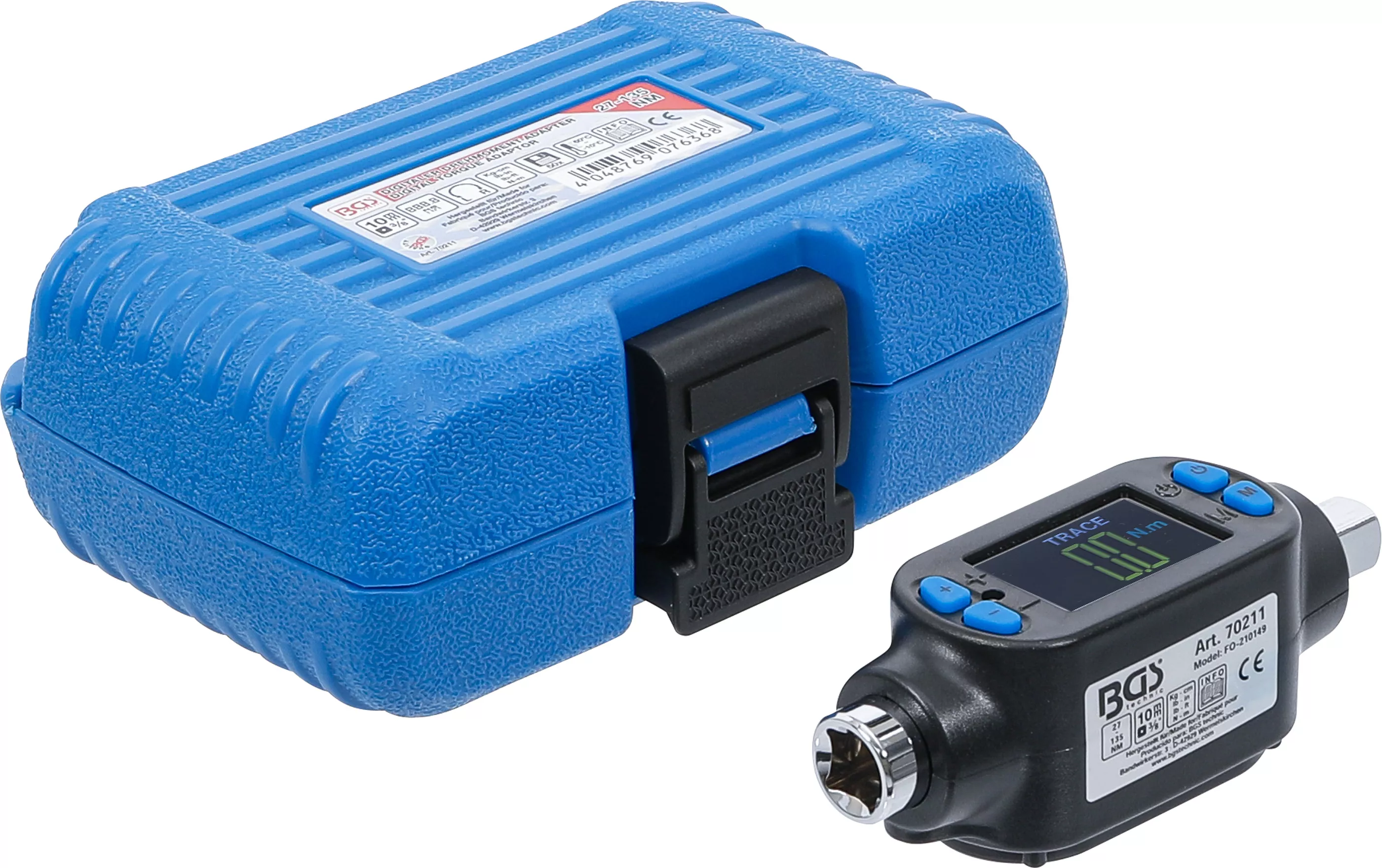 Adaptor digital moment rotatie | 10 mm (3/8") | 27 - 135 Nm [1]