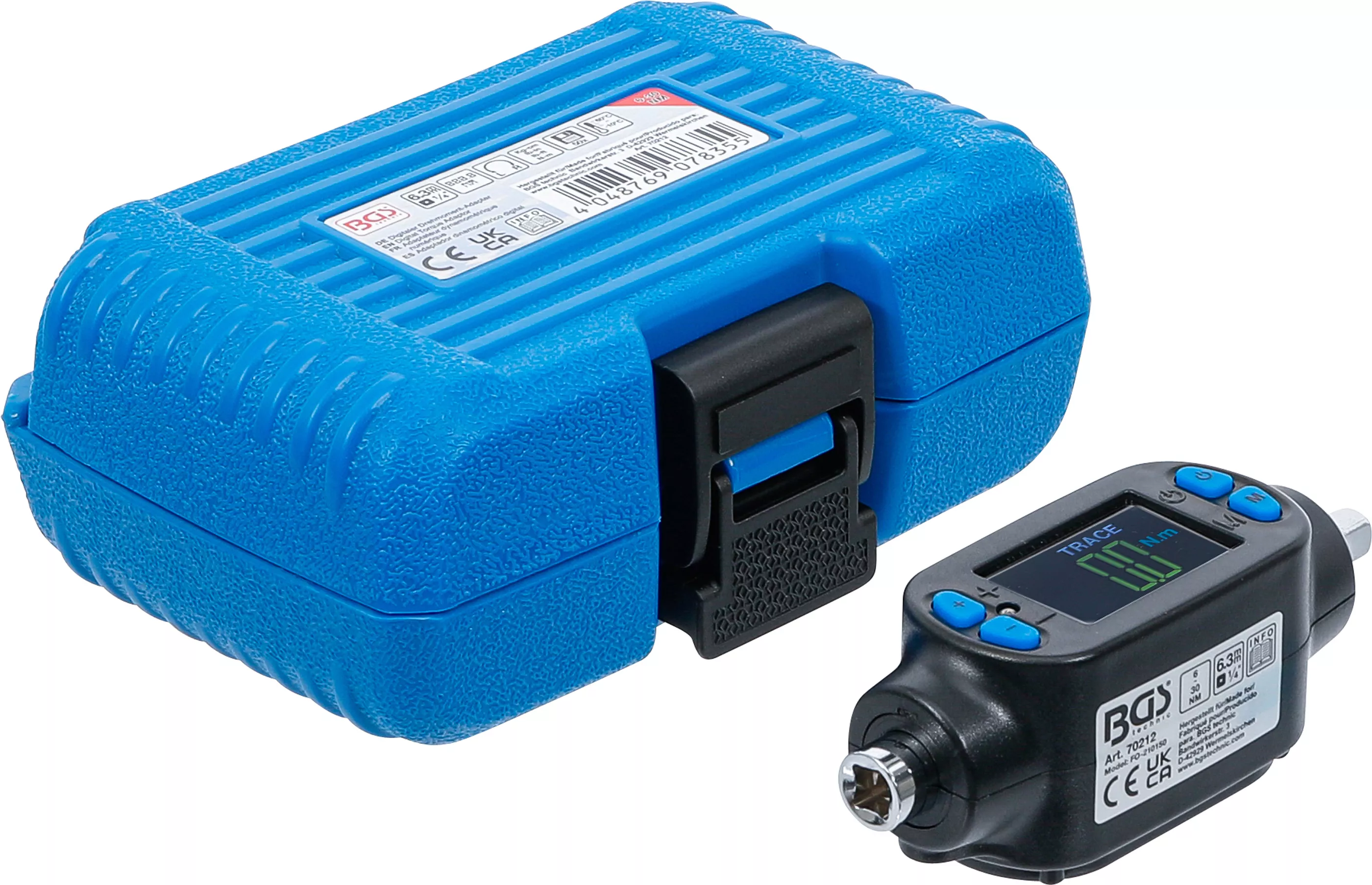 Adaptor digital moment rotatie | 6,3 mm (1/4") | 6 - 30 Nm [1]