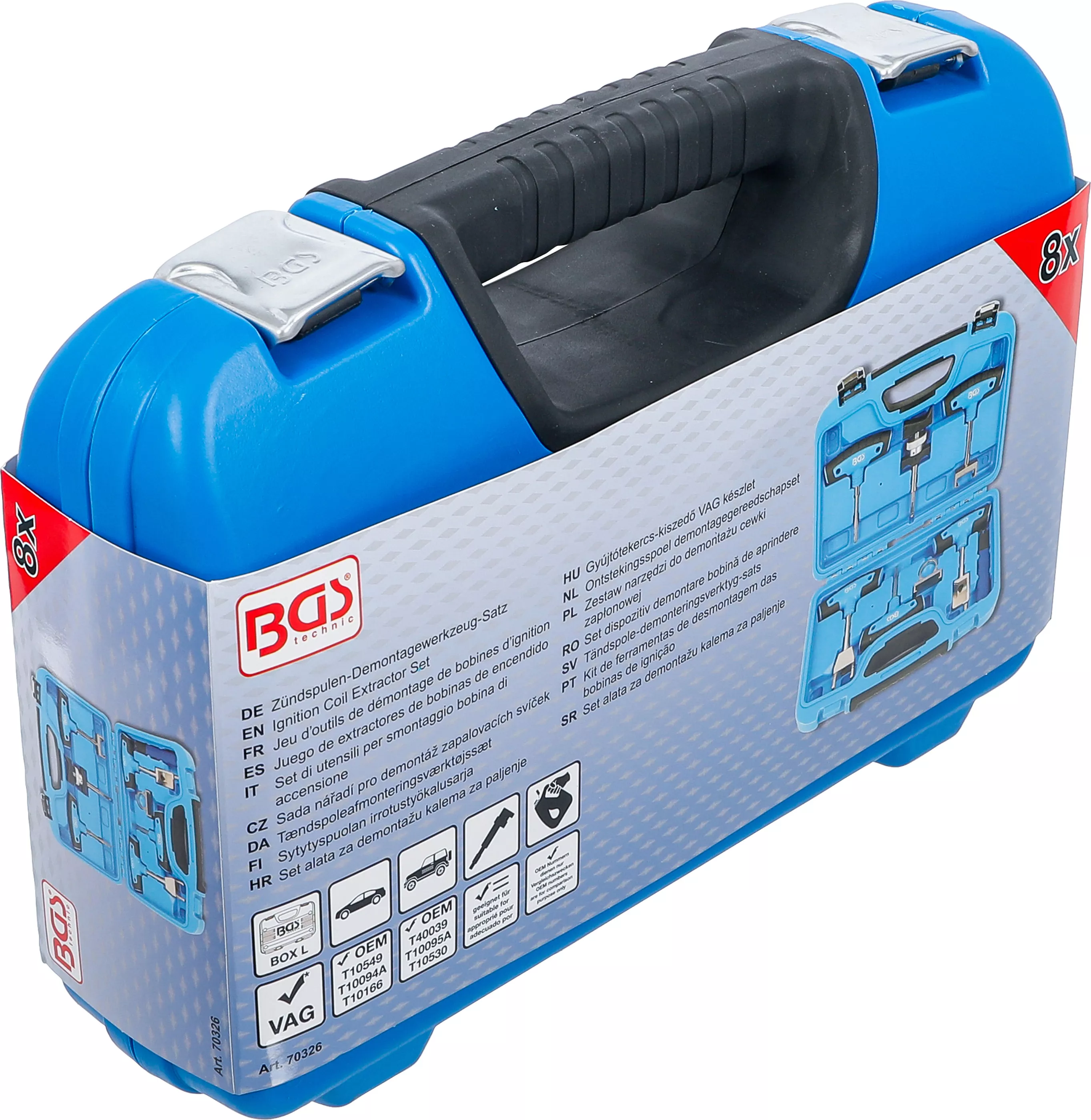 Set dispozitiv demontare bobina de aprindere | pentru VAG | 8 piese [6]