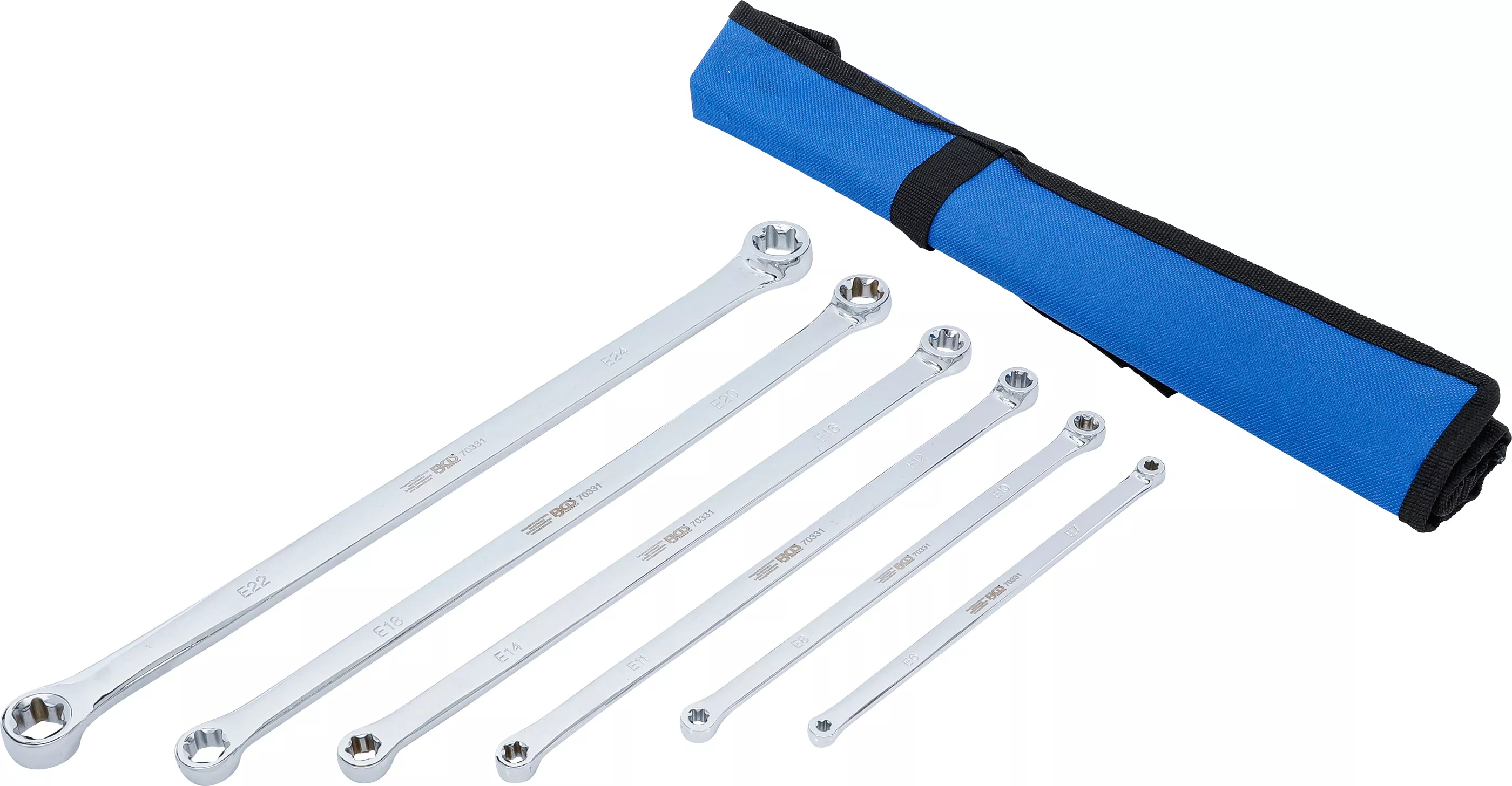 Set chei inelare duble cu capete Profil E | extra lung | E6 x E7 - E22 x E24 | 6 piese [2]