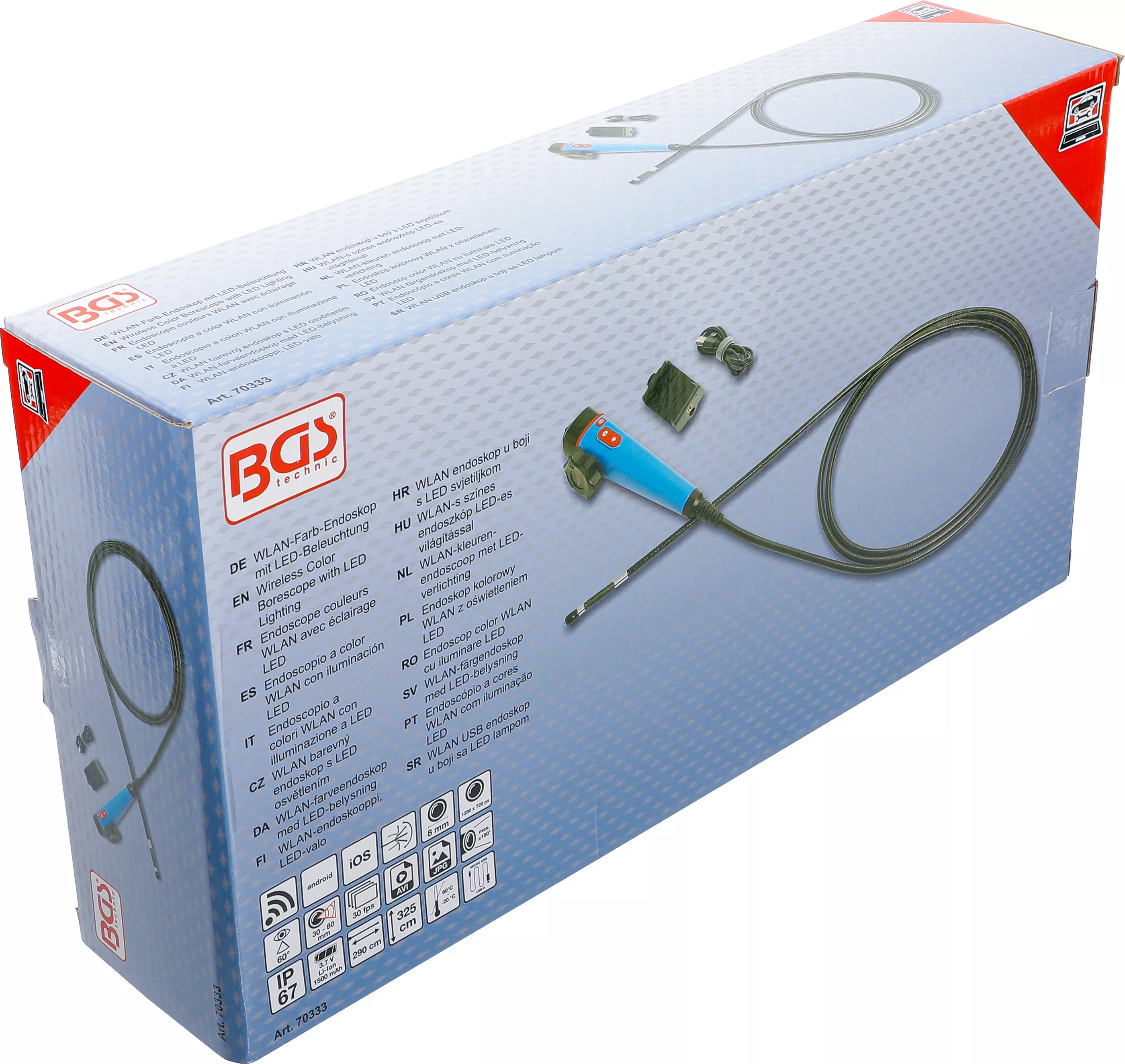Endoscop color WLAN cu iluminare LED [8]