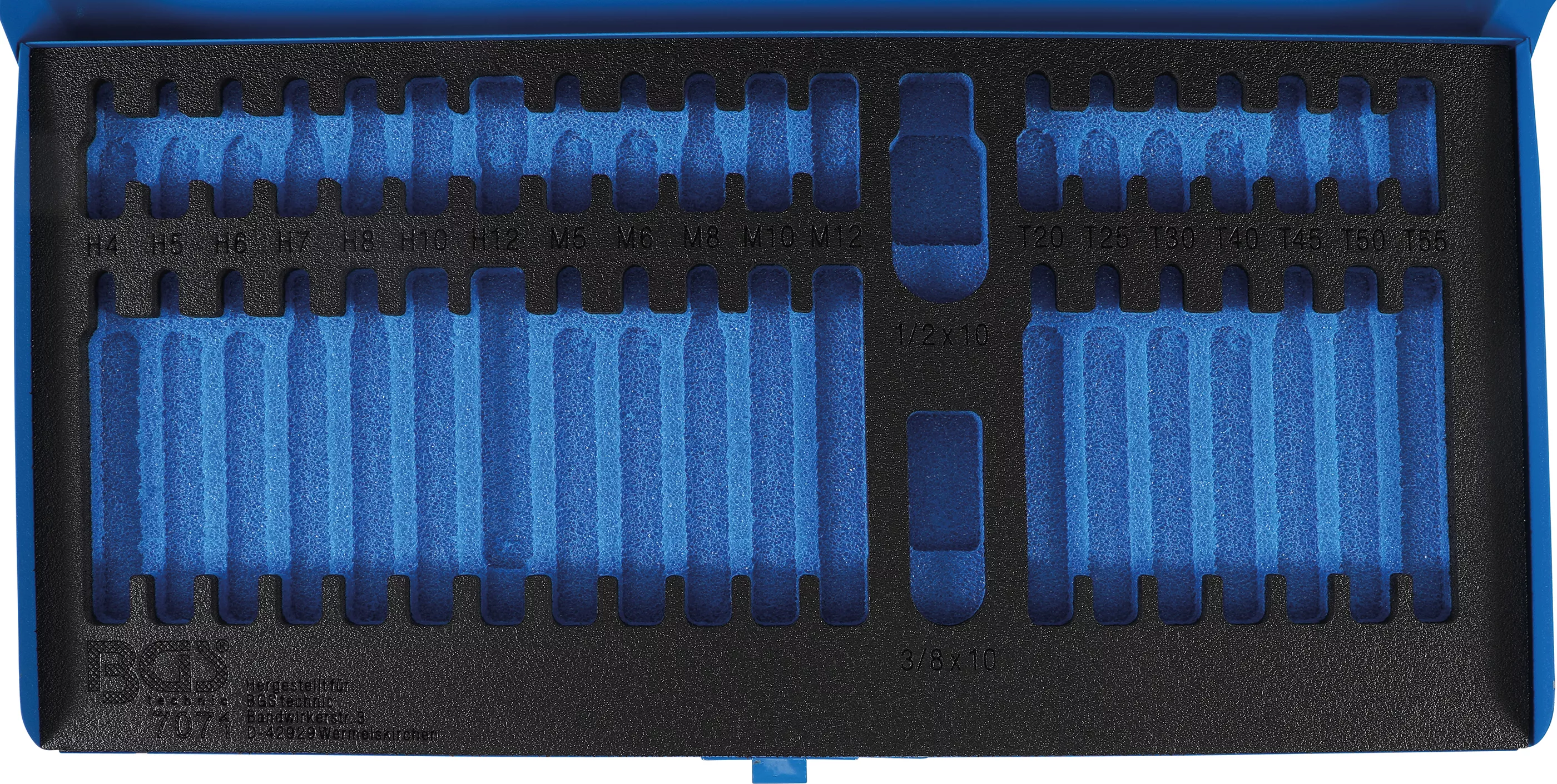 Bituri - Caseta goala din metal pentru BGS 7071