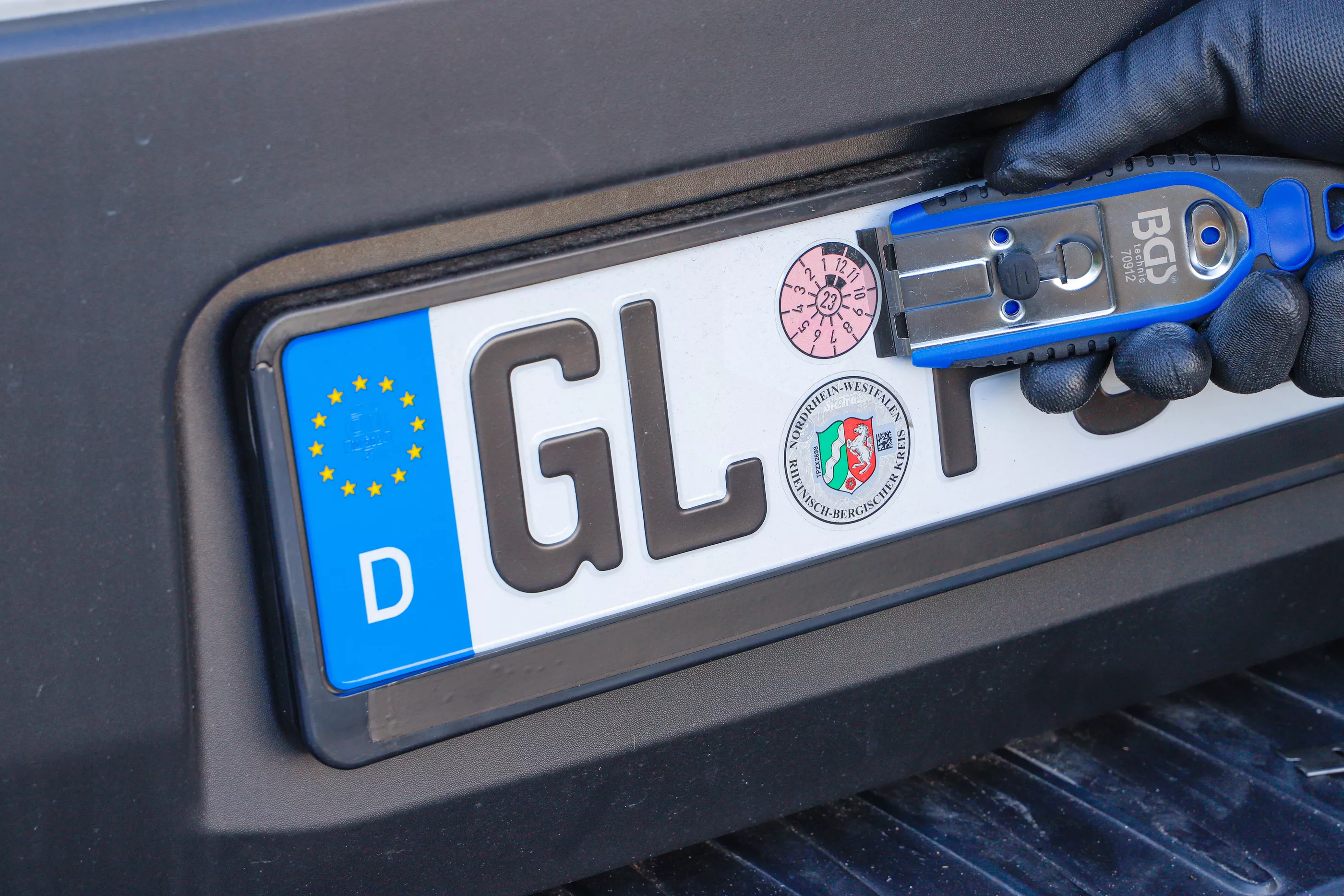 Raclor cu placheta | 40 mm | cu 6 lame de raclare din plastic [2]
