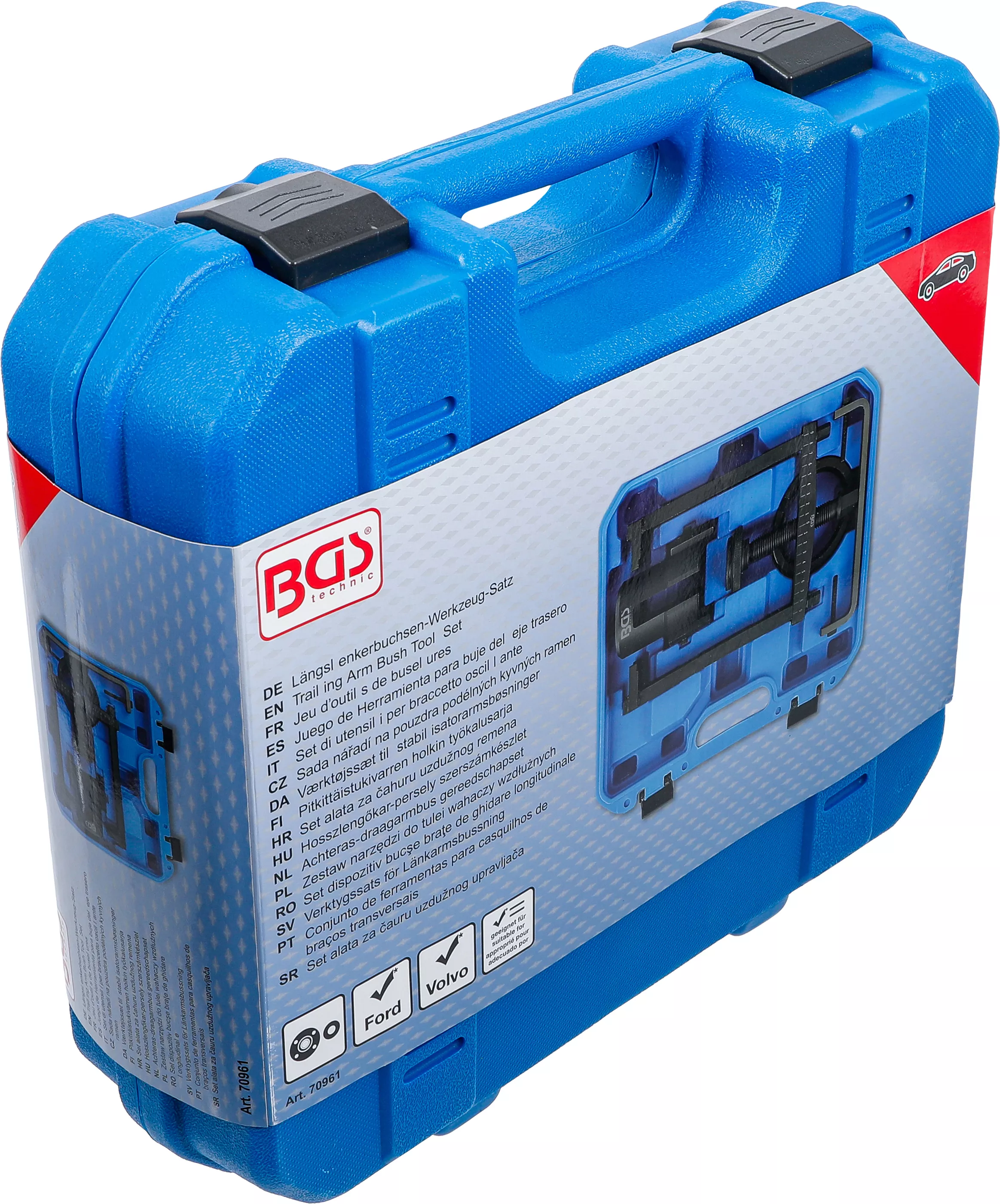 Set dispozitiv bucse brate de ghidare longitudinale | Osie spate dreapta | pentru Ford si Volvo [6]