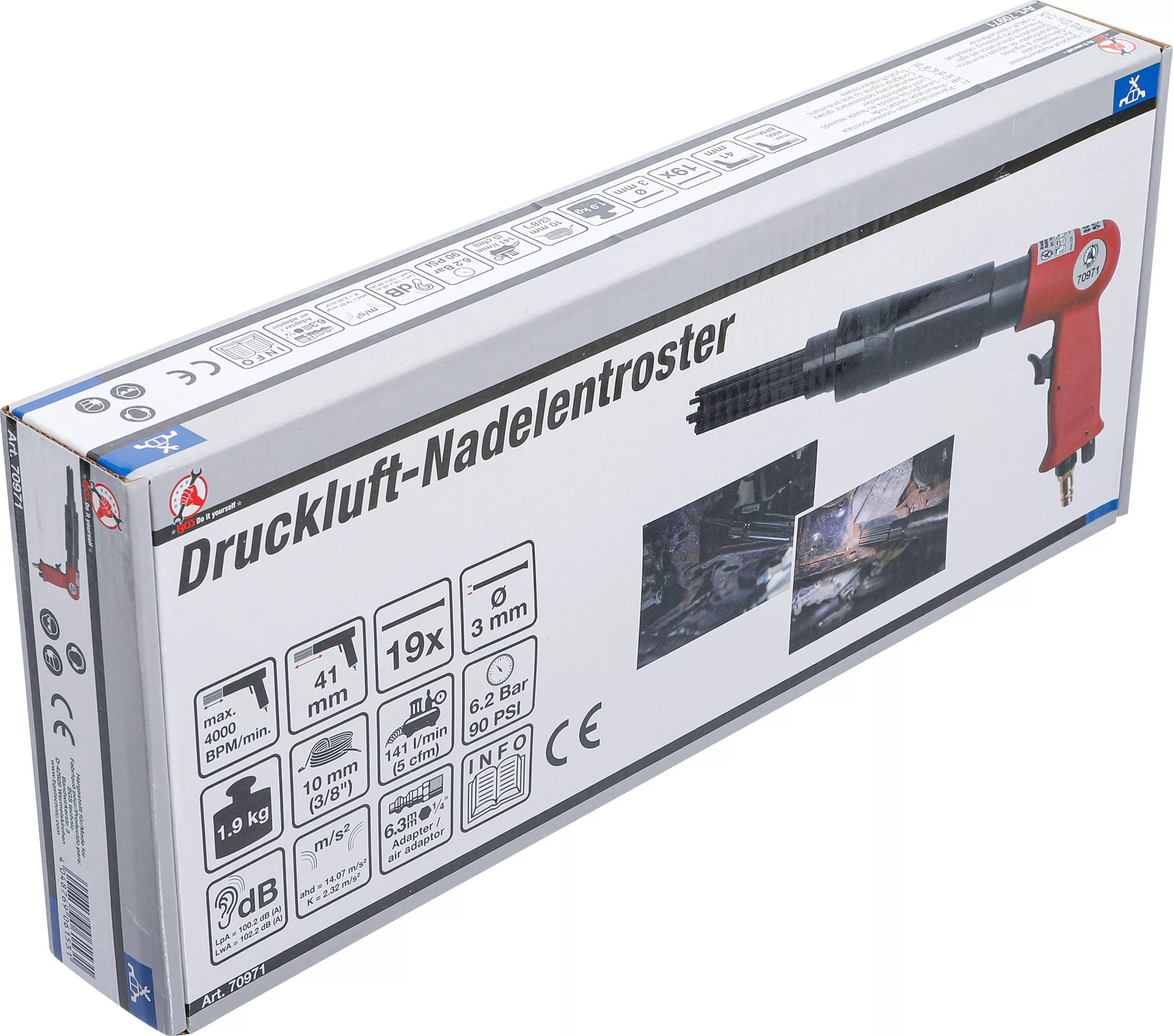 Curatator rugina cu ace pneumatic [6]