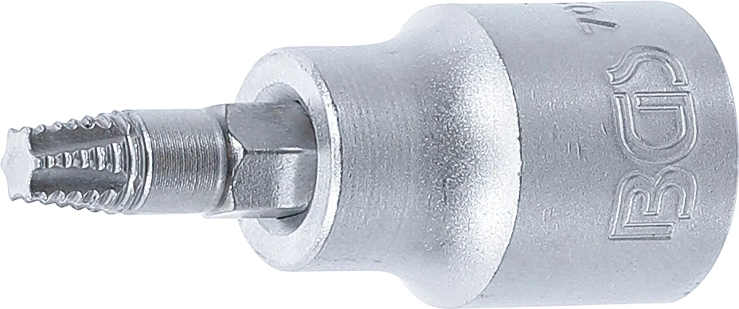 Bit detasabil extractoare suruburi | actionare patrat interior 10 mm (3/8") | pentru profil T defect (pentru Torx) T27 [1]