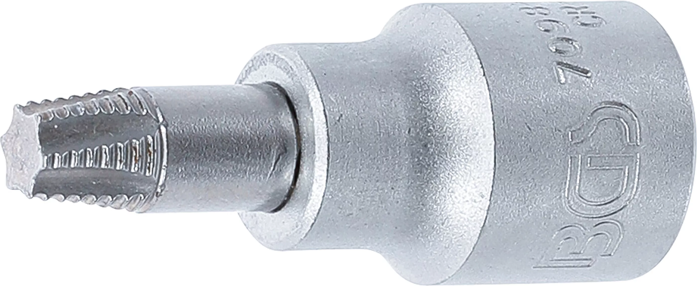 Bit detasabil extractoare suruburi | actionare patrat interior 10 mm (3/8") | pentru profil T defect (pentru Torx) T40 [1]