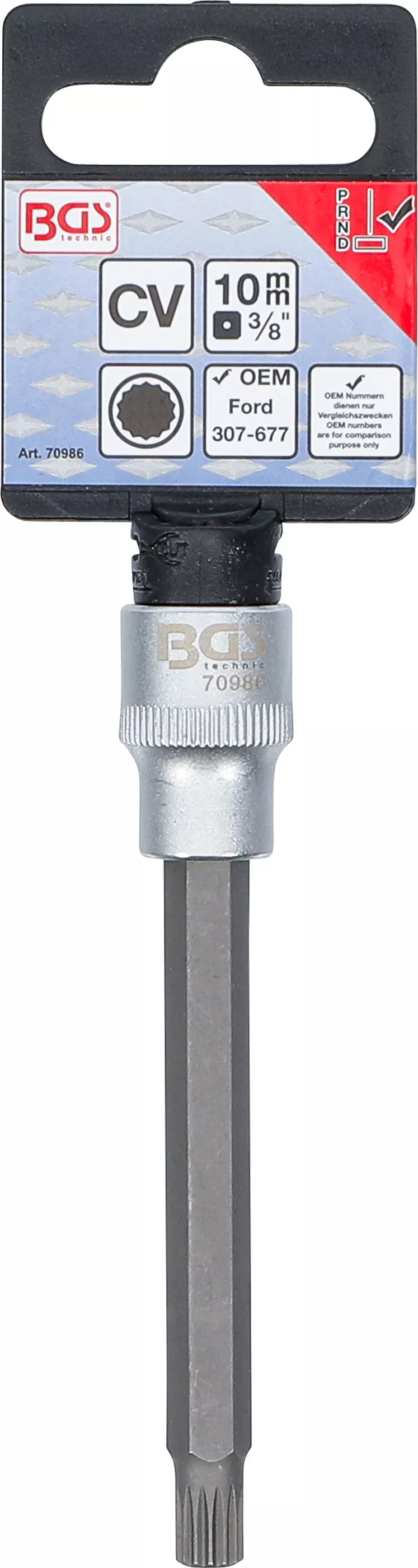 Set bituri special | 10 mm (3/8") | Dantura interioara multipla (pentru XZN) | pentru Ford Power Shift DPS6 / 6DCT250 [2]