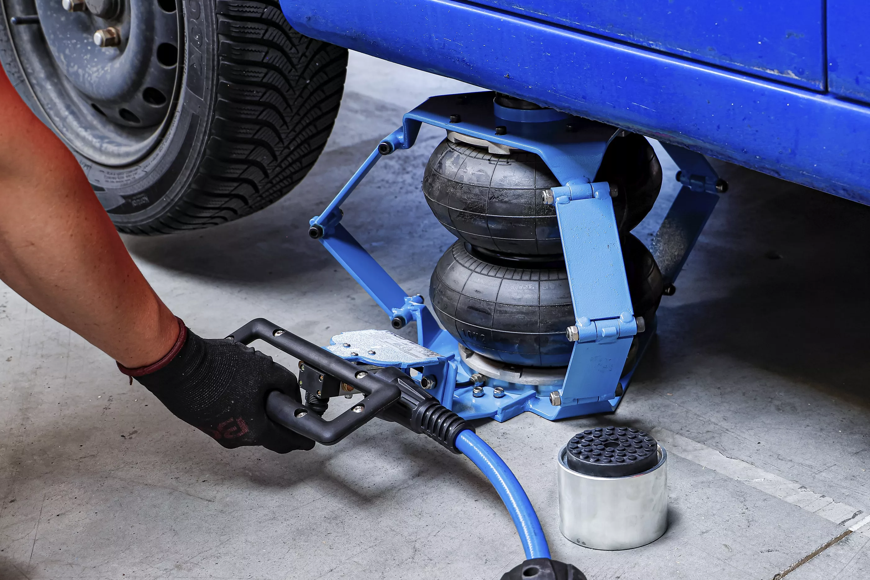 Cric vehicule pneumatic balon | max. 445 mm | 2000 kg [2]