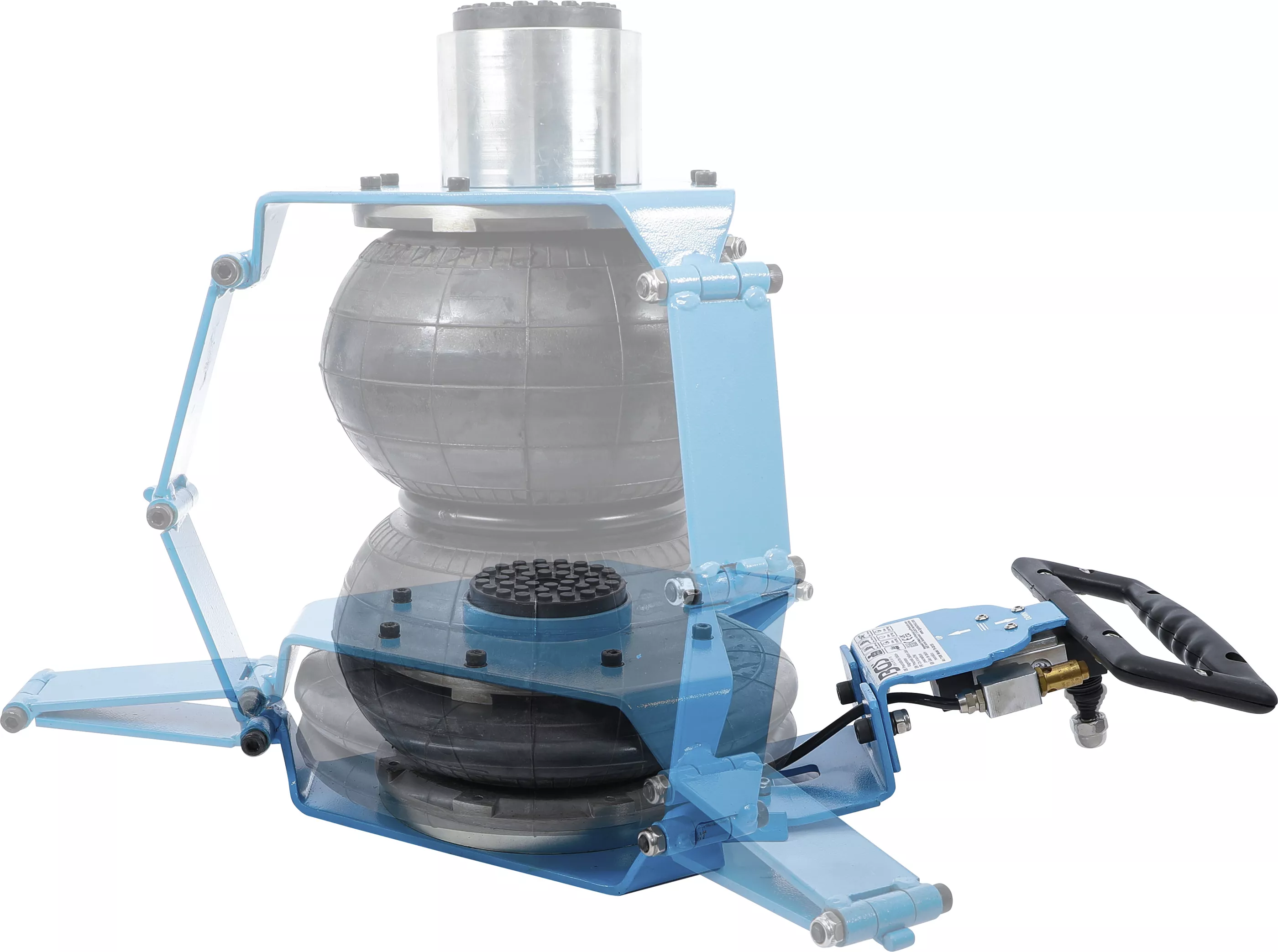 Cric vehicule pneumatic balon | max. 445 mm | 2000 kg [4]