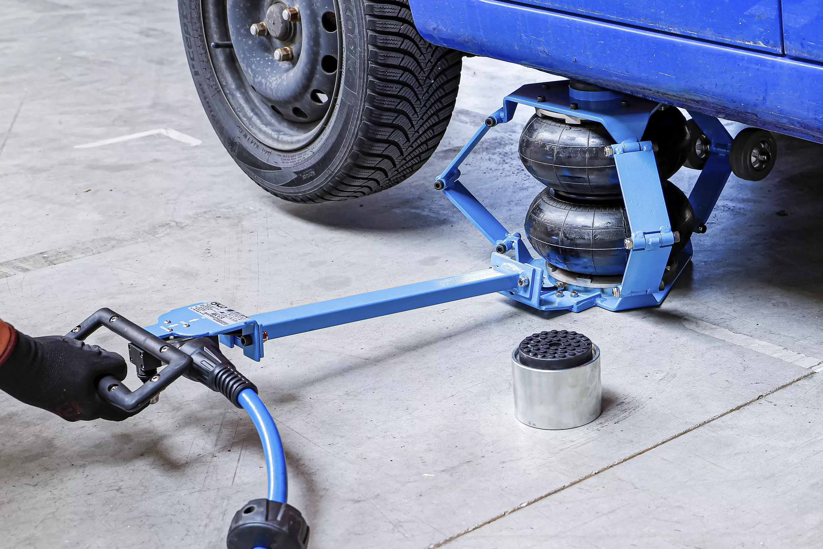Cric vehicule pneumatic balon | deplasabil | max. 410 mm | 2000 kg [2]