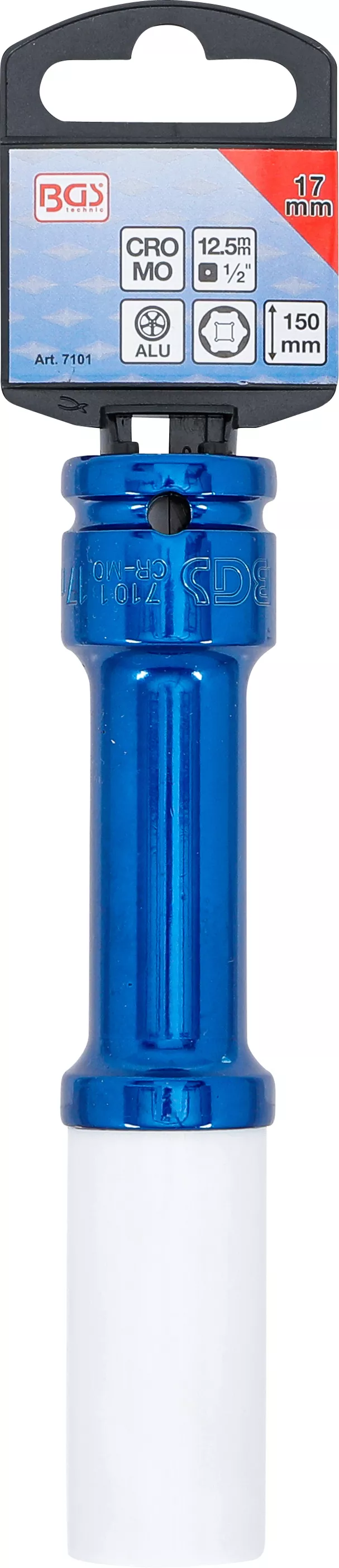 Cap cheie de impact cu protectie | 12,5 mm (1/2") | 17 mm [4]