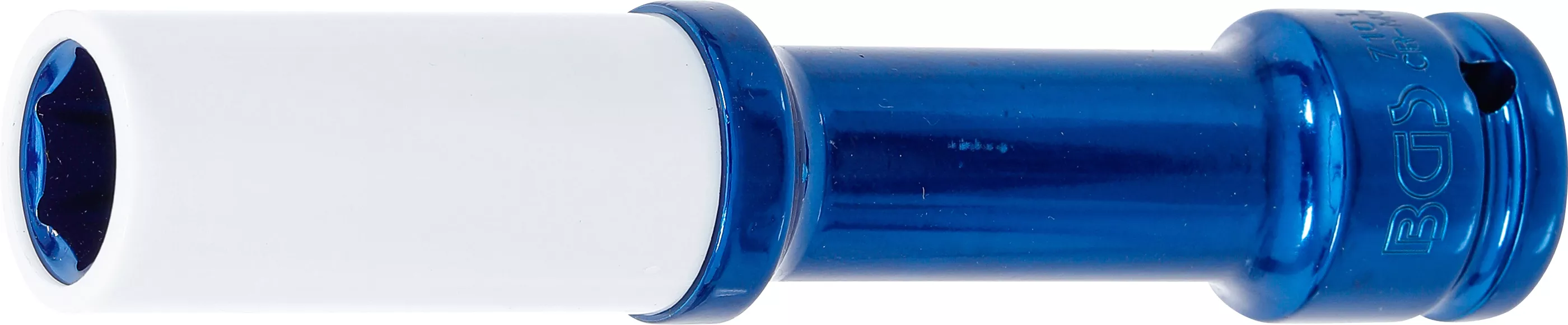 Capete de chei tubulare - Cap cheie de impact cu protectie | 12,5 mm (1/2") | 17 mm