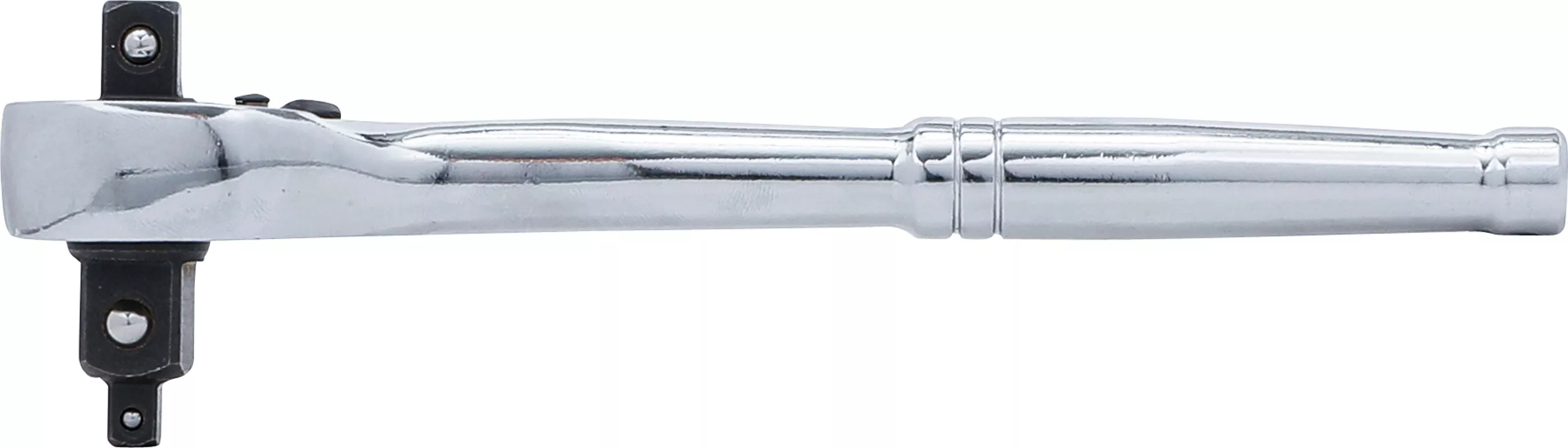 Clichet reversibil | Integral din otel | cu dantura fina | 3-in-1 | 6,3 mm (1/4") / 10 mm (3/8") / 12,5 mm (1/2") [2]