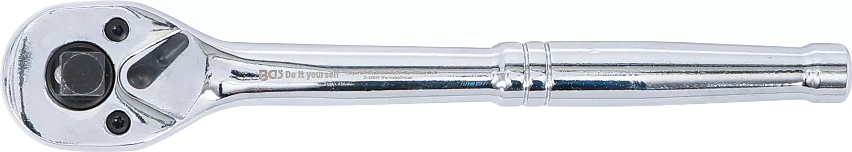 Clichet reversibil | Integral din otel | cu dantura fina | 3-in-1 | 6,3 mm (1/4") / 10 mm (3/8") / 12,5 mm (1/2") [3]