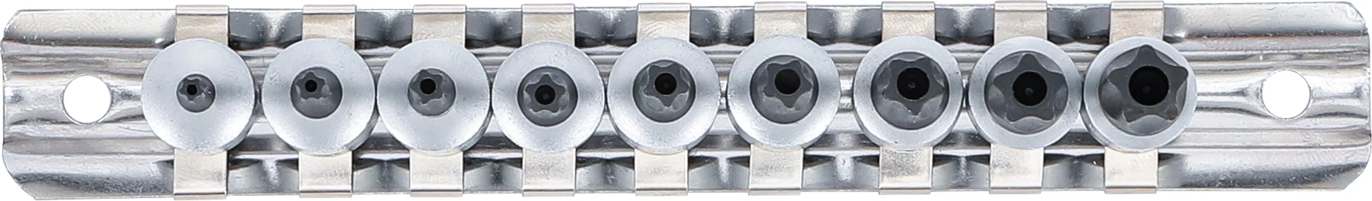 Set biti atasare | 6,3 mm (1/4") | TS-Profil (pentru Torx Plus) cu gaura | 9 piese [3]
