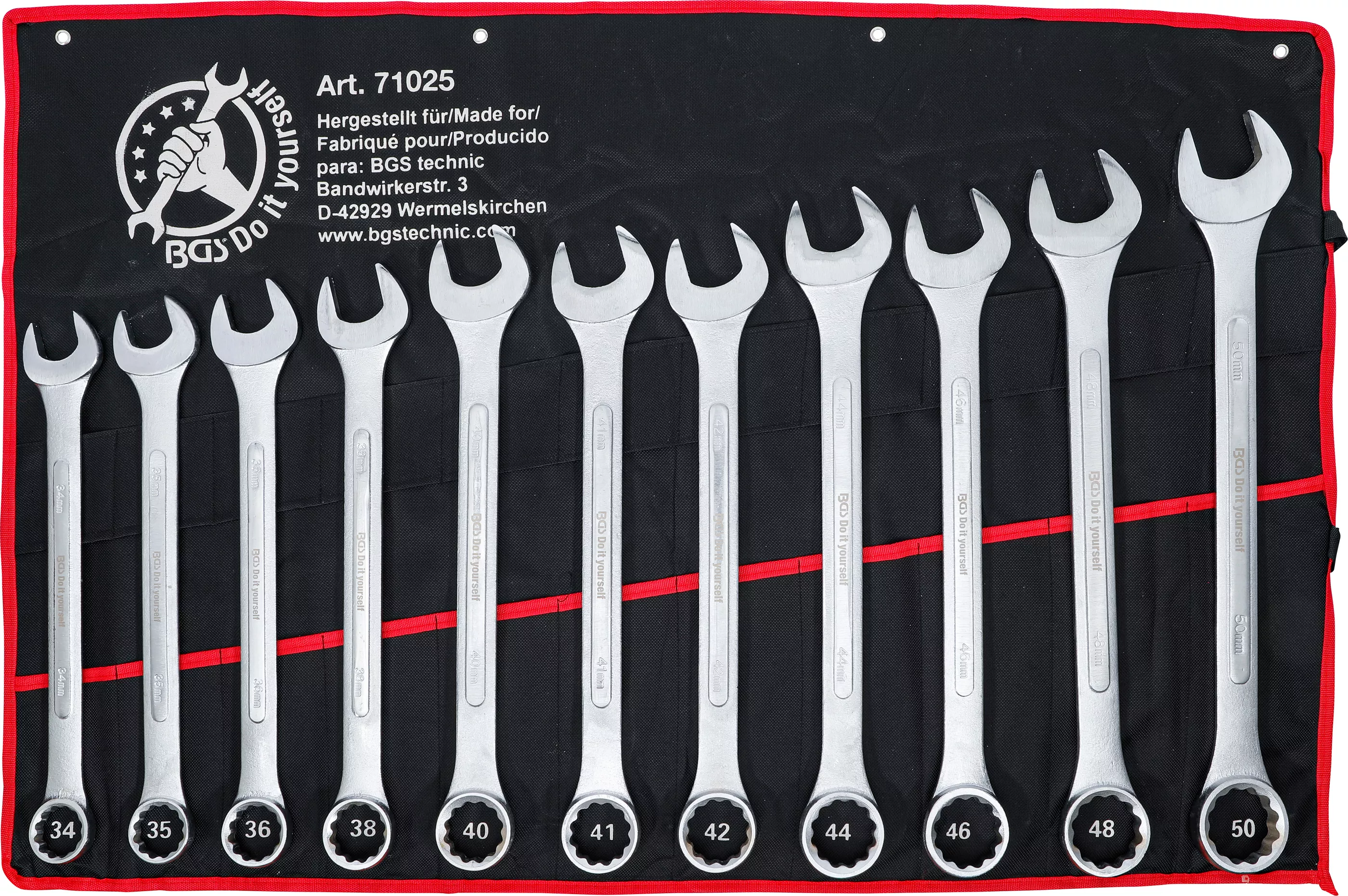 Set chei combinate | XXL | 34 - 50 mm | 11 piese [1]